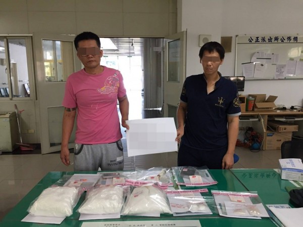 雲林警方查獲6公斤安毒，逮捕從桃園南下拓展市場的2名毒梟。