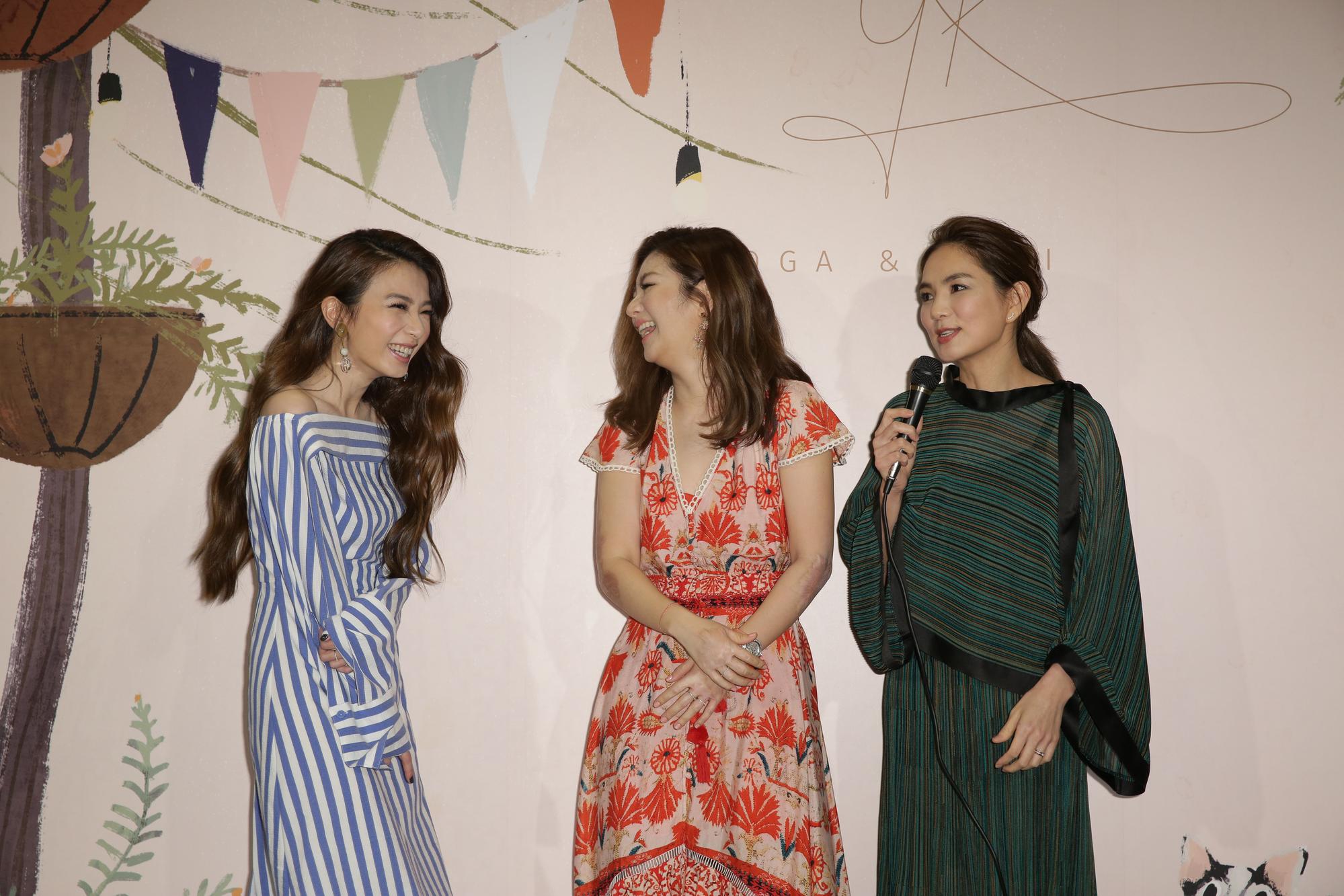 S.H.E.出席林宥嘉婚禮笑得很開心,Ella傳授生子秘訣,就是做就對了。