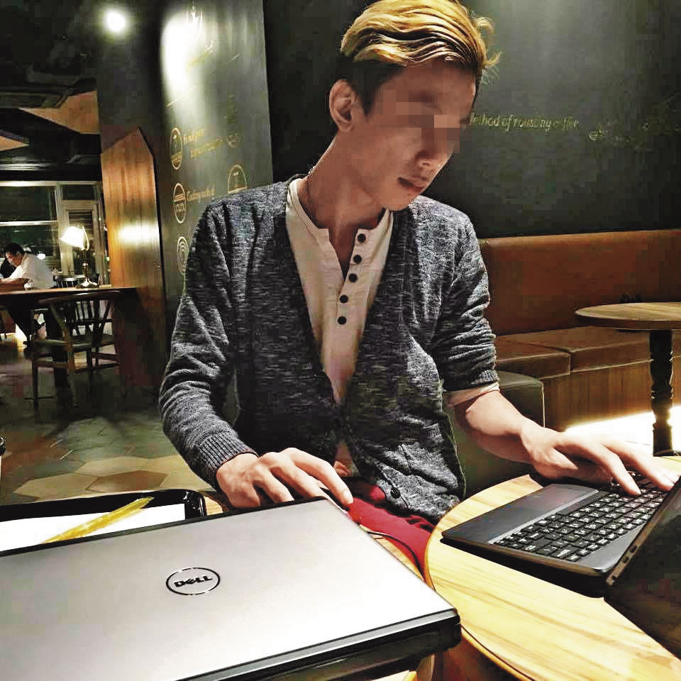 古永臣(圖)和尹守騰為高中同學,在校期間一同創業,最後竟都慘死槍下。