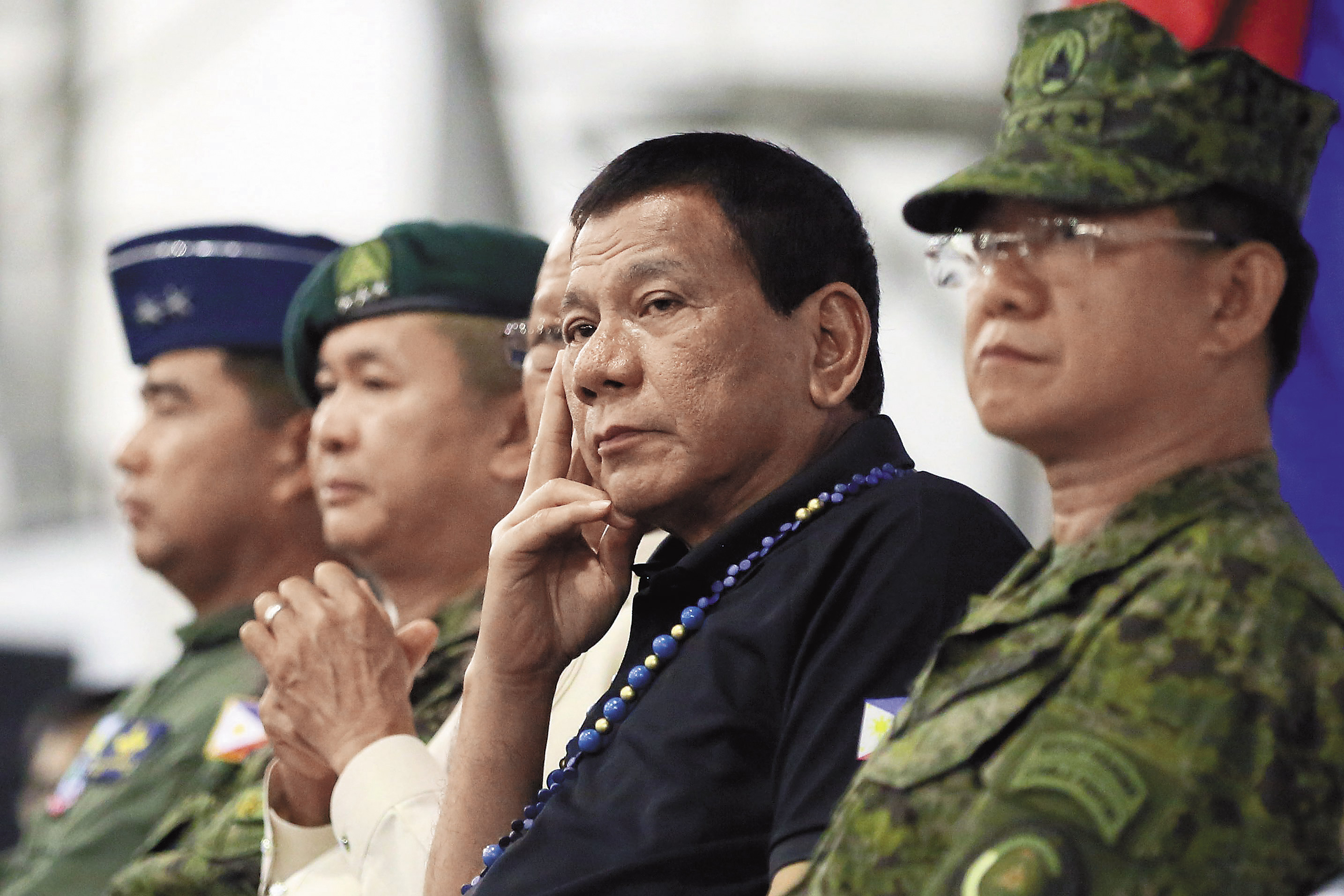 菲律賓除了毒品問題嚴重，南部民答那峨島的回教叛軍也讓杜特蒂很傷神。（東方IC）