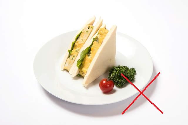 但這次的菜單中沒有看到這項「超難吃三明治」。