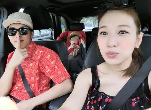 艾莉絲和日籍老公早已婚姻破裂，去年底才承認已經離婚。（翻攝臉書）