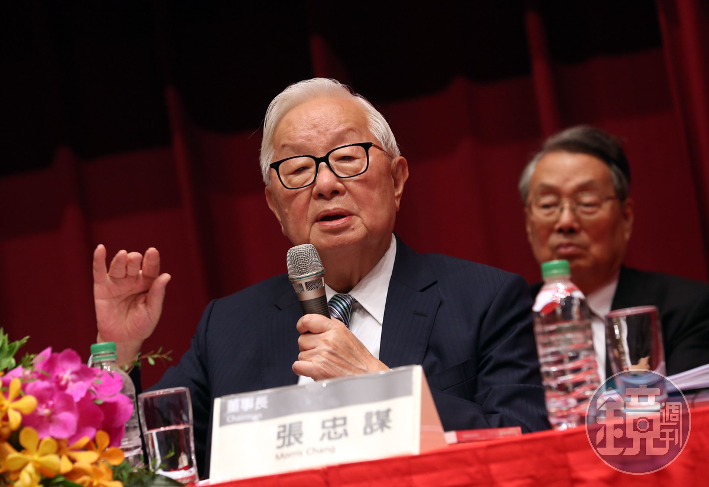 台積電董事長張忠謀在股東會坦承曾經評估過投資東芝。