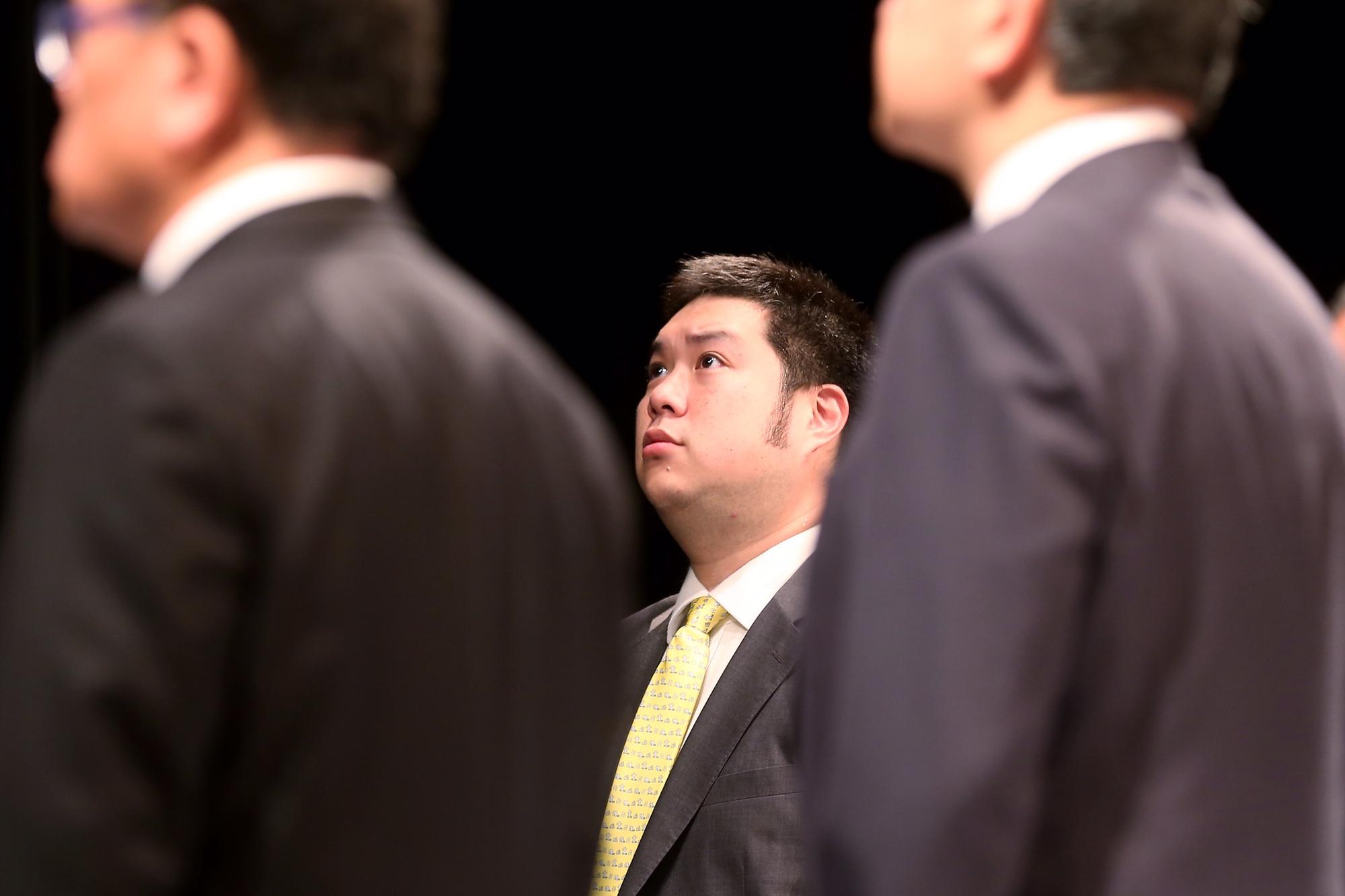 辜家第四代辜公怡以董事身分首次參加股東會,目前負責推動香港子公司台泥國際的下市案。