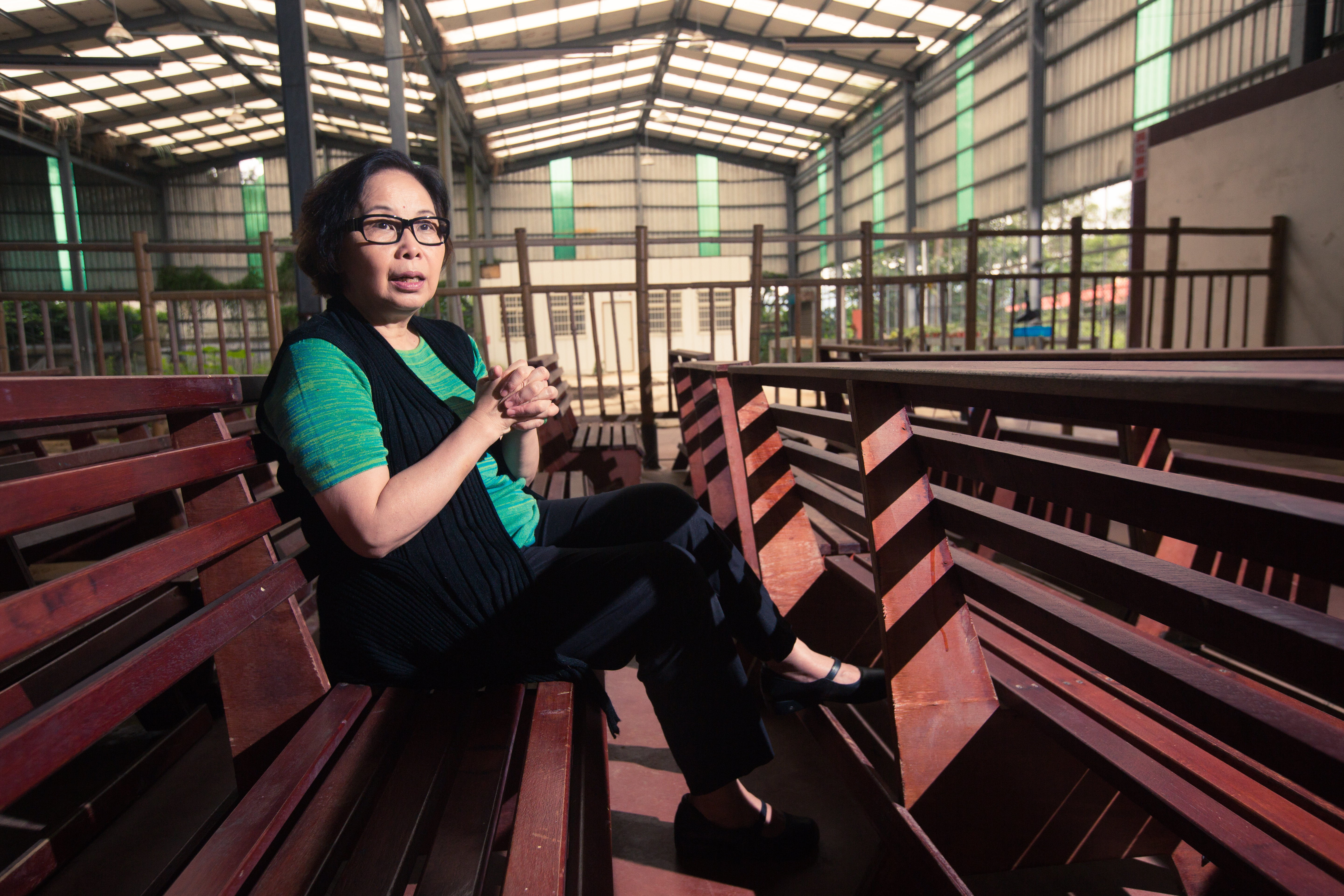 陳莉茵說：「每個人生下來，就是會面對死亡，在生與死之間，有意義地活，是最重要的。」