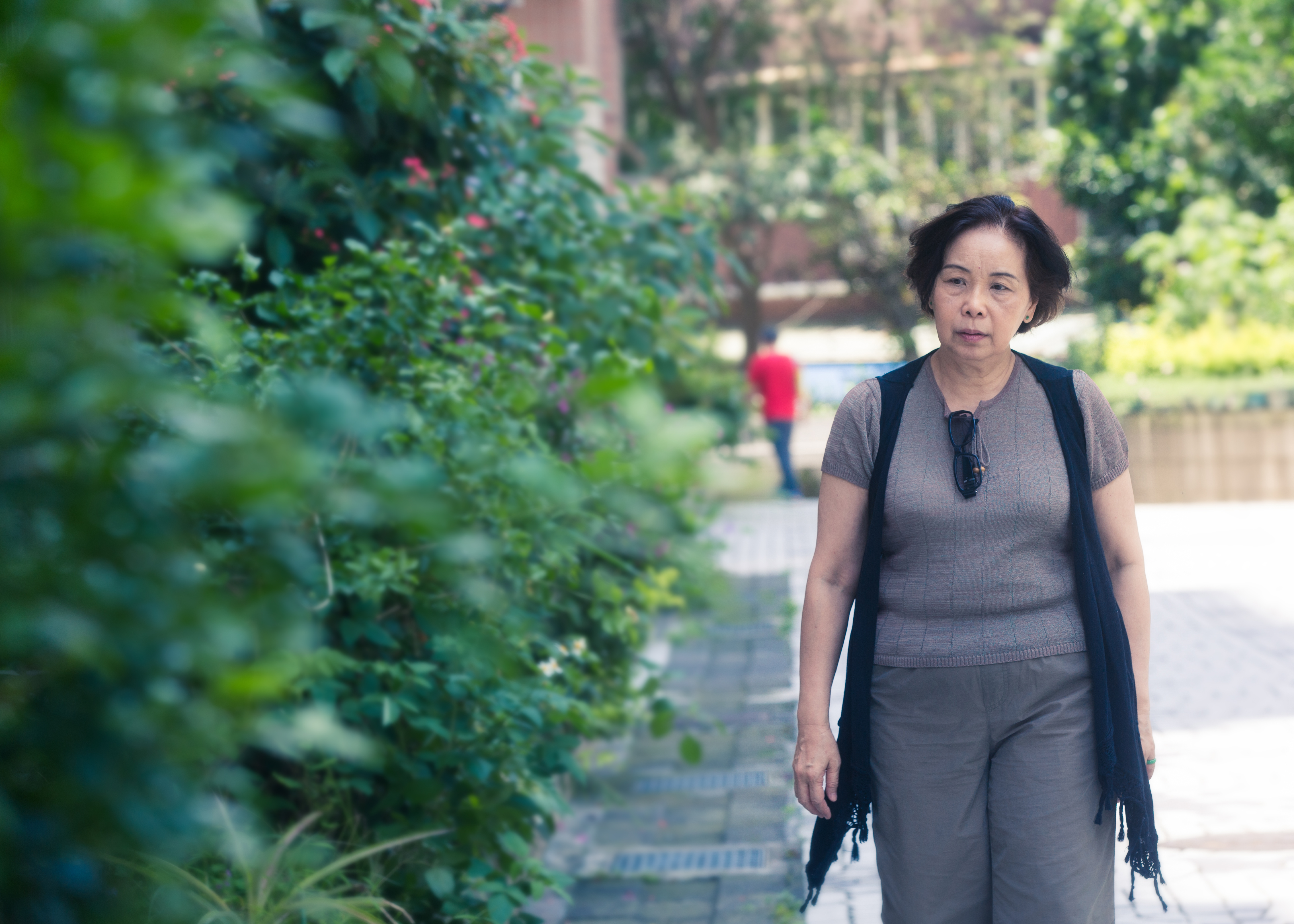 陳莉茵說：「悲傷是一堵牆，一轉身就會撞到，不管你想不想要。」