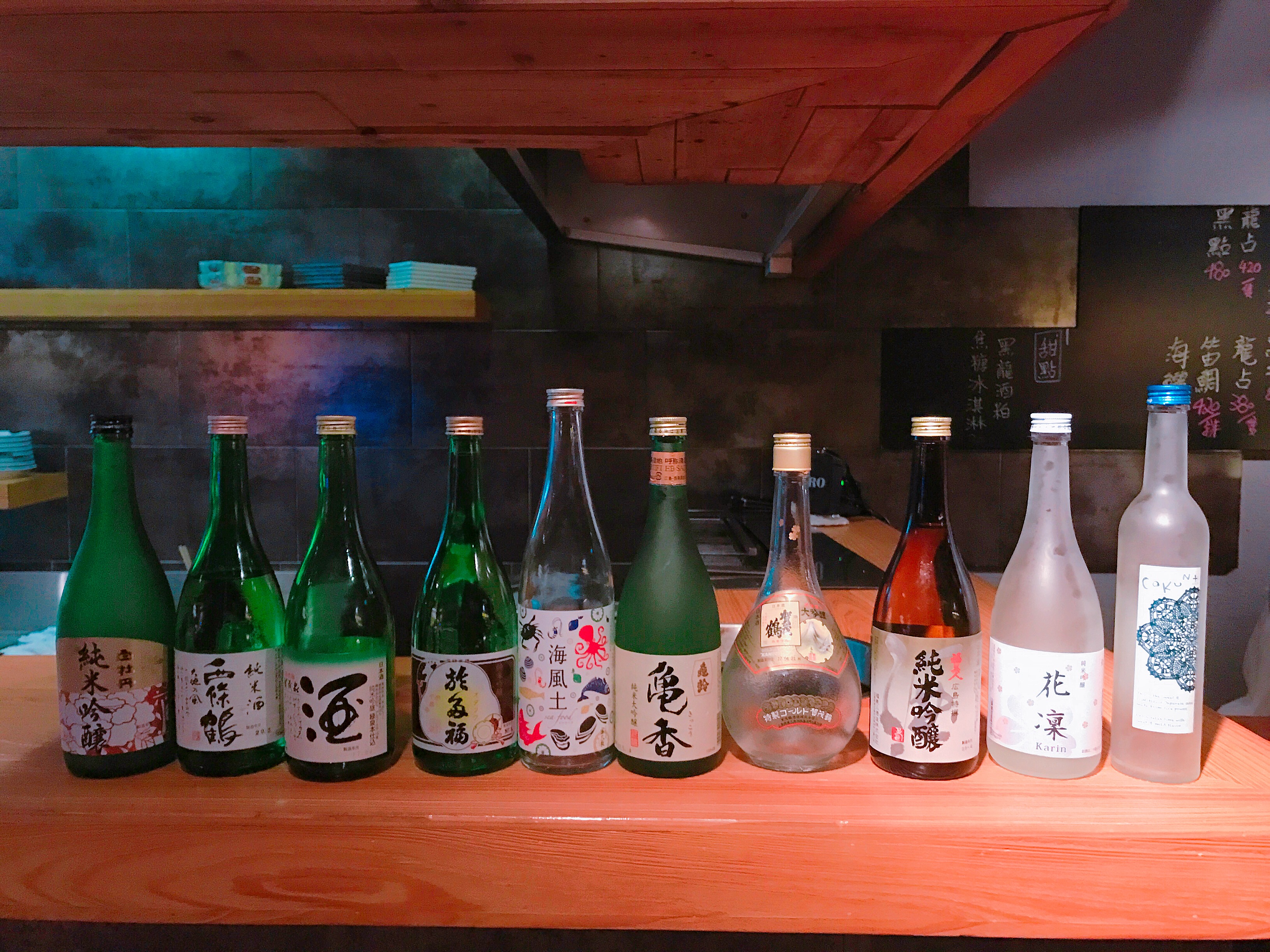 上週末在HanaBi舉辦的東廣島酒會，一口氣端出10款在地好酒，卡司超豪華。