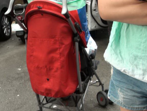 李女身為兩個孩子的媽媽，竟然裡用嬰兒車掩護販毒。