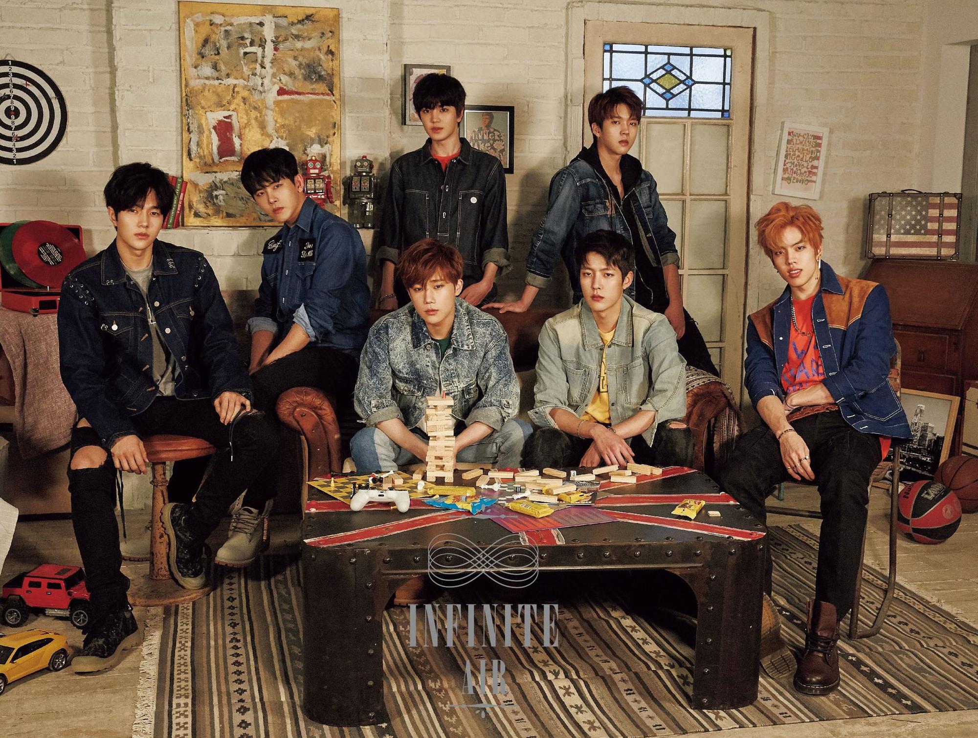 韓國男團INFINITE推出日本新專輯《Air》，成員親自介紹新輯歌曲。