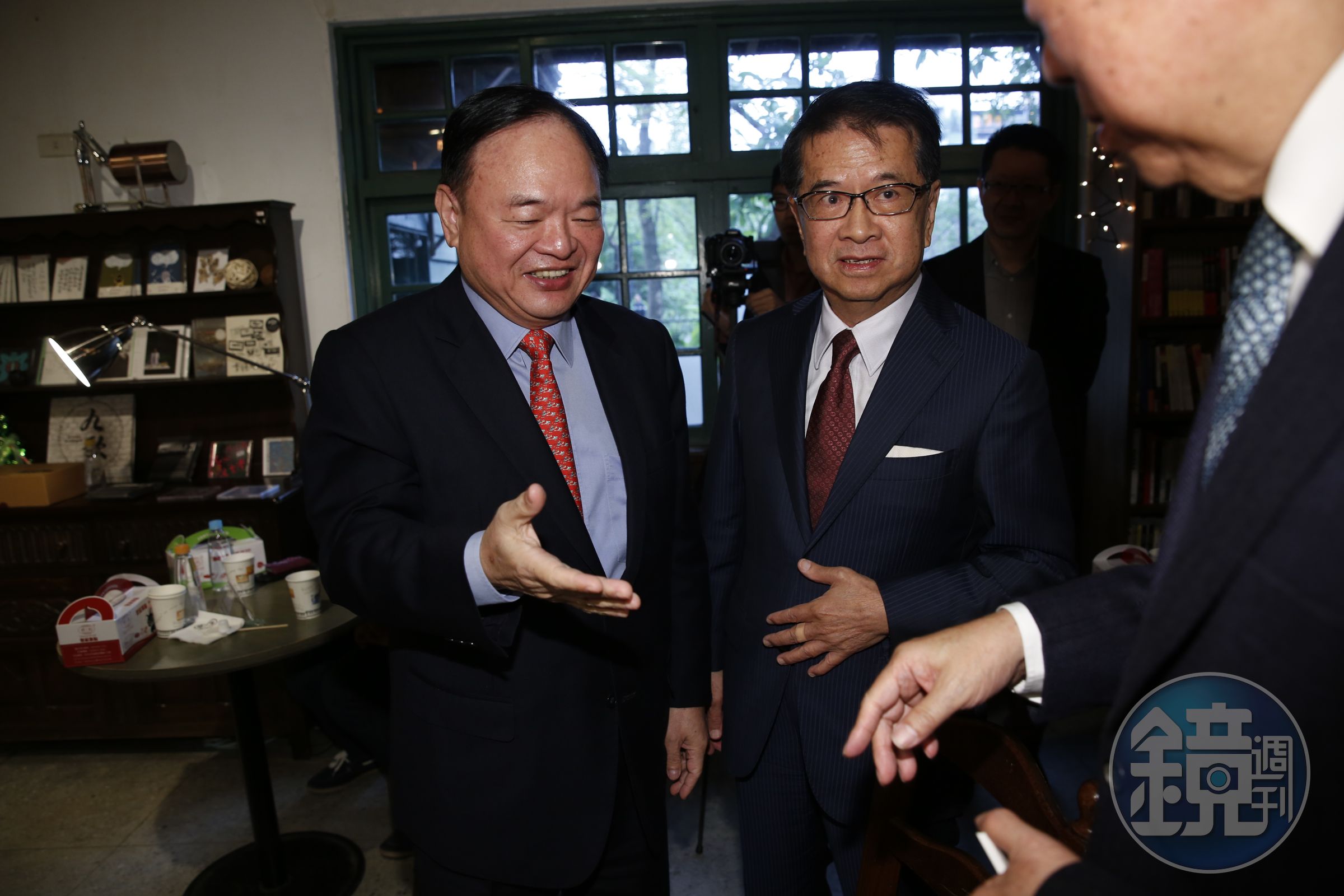 林敏雄與徐重仁關係生變，2人現在相敬如「冰」。