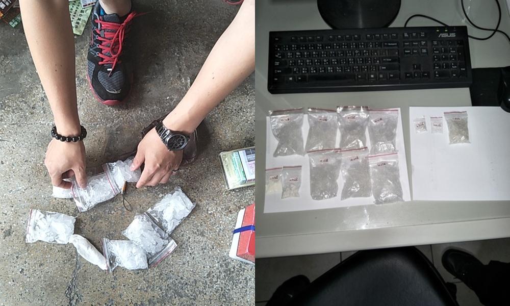 警方起獲大量毒品,其數量超過一般吸食者「庫存量」,因此認定黃嫌販賣。