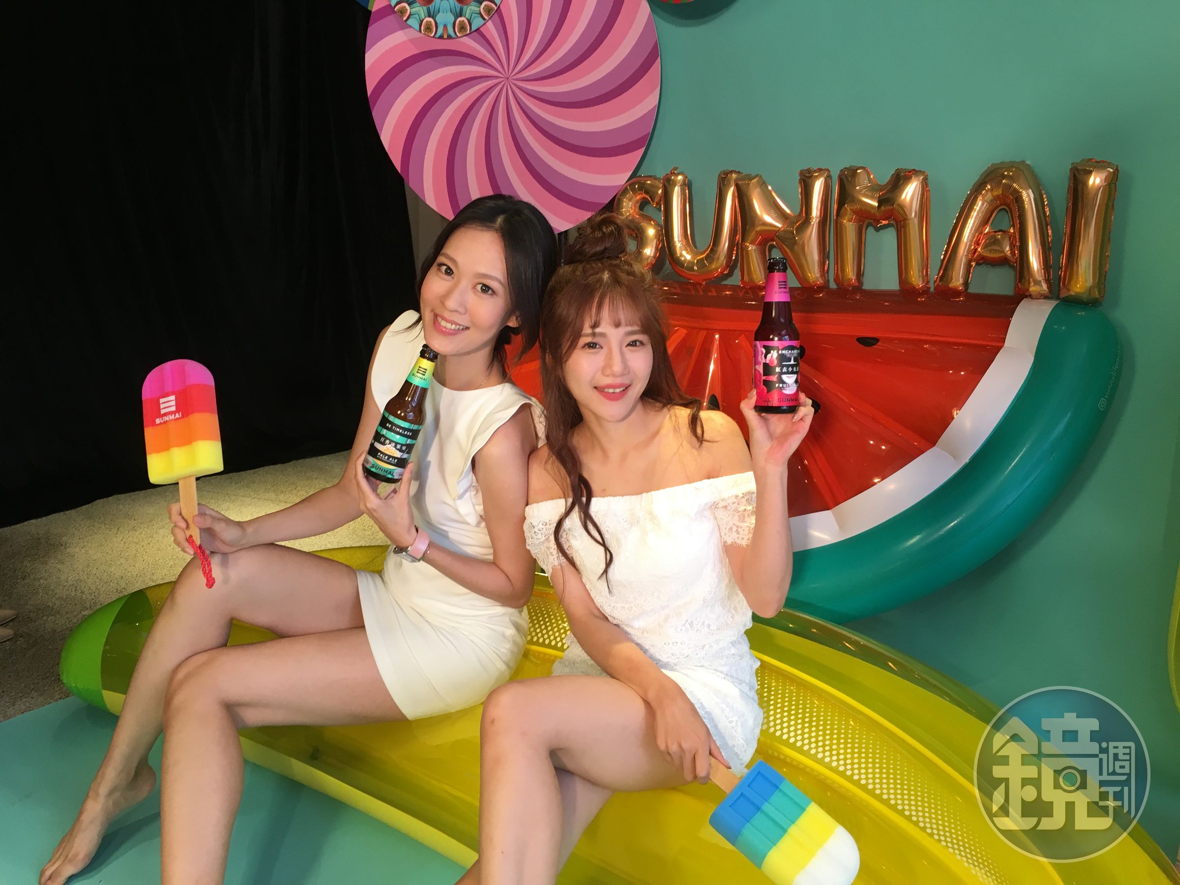 金色三麥集團的精釀啤酒品牌「SUNMAI」，在炎夏推出3款口感清爽的水果精釀啤酒搶市。