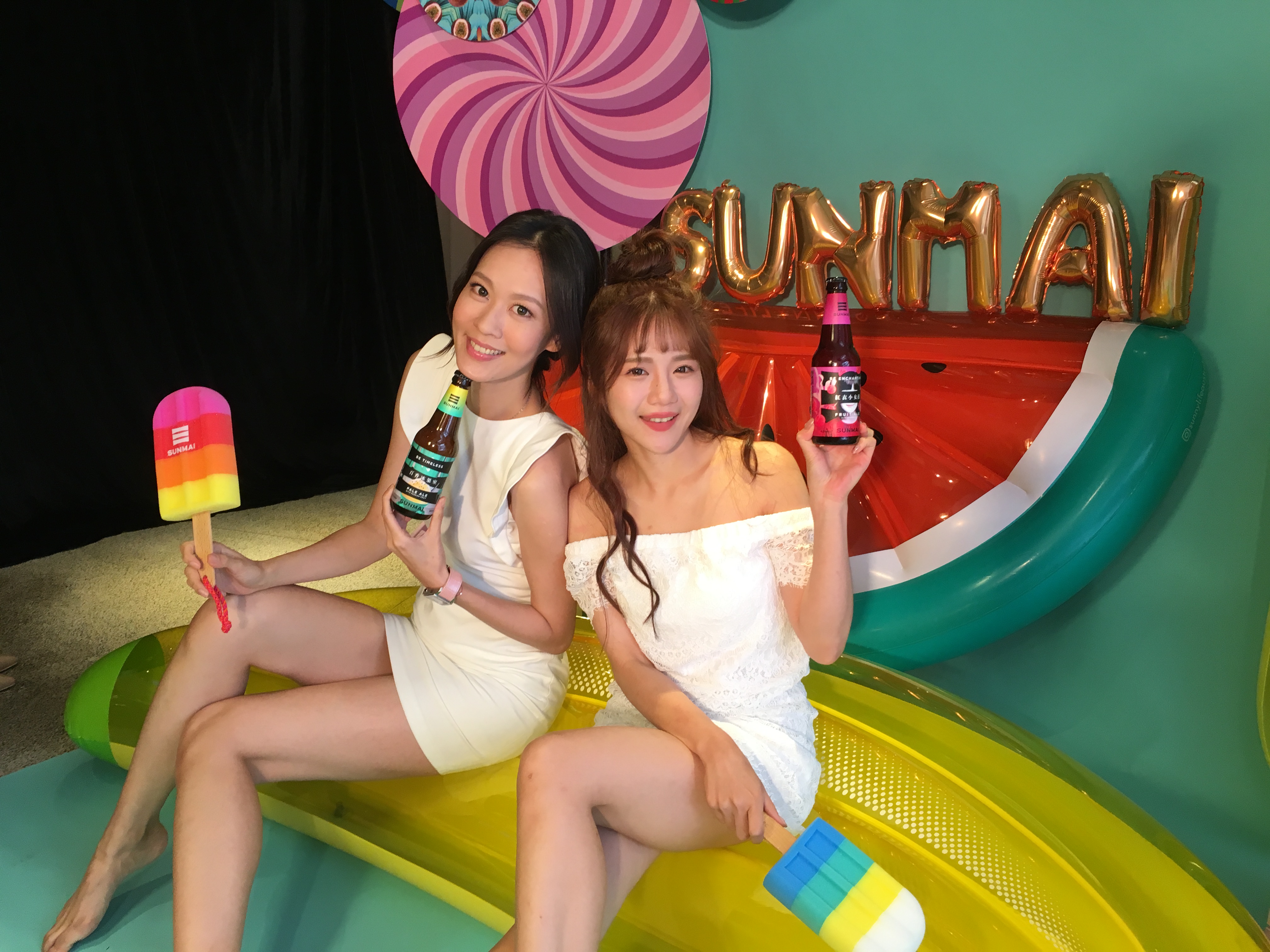 金色三麥集團的精釀啤酒品牌「SUNMAI」，在炎夏推出3款口感清爽的水果精釀啤酒搶市。