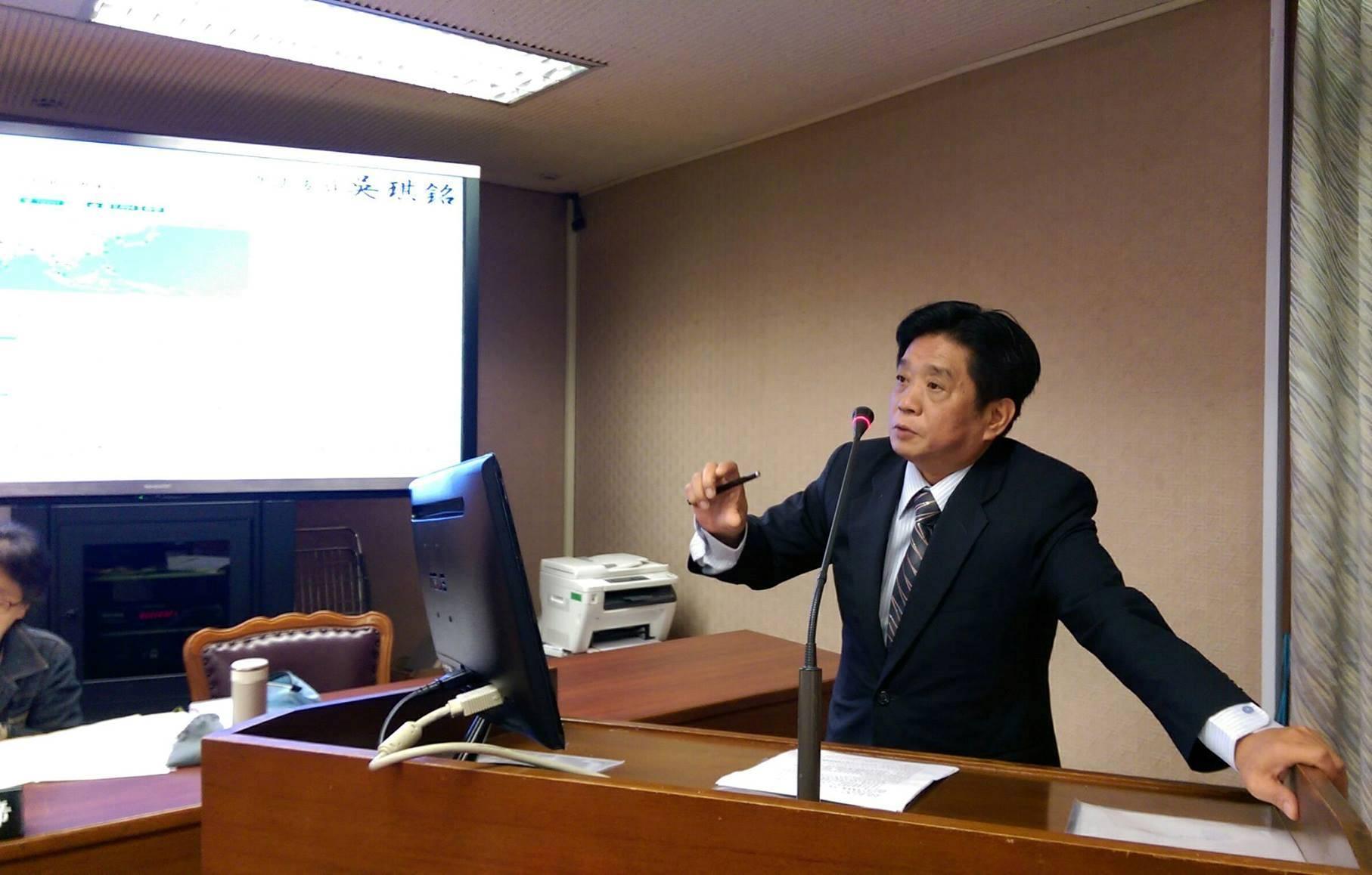 遠雄弊案延燒,立委吳琪銘(圖)遭台北地檢署以被告身分約談。(圖取自臉書)