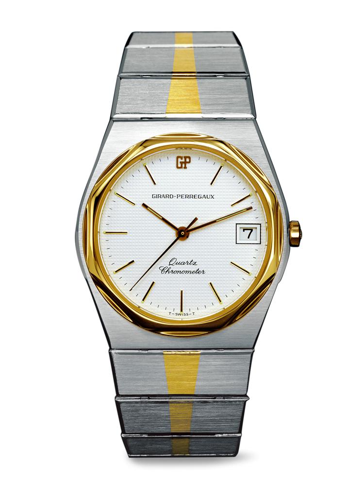 1975年的GP Laureato古董腕錶。