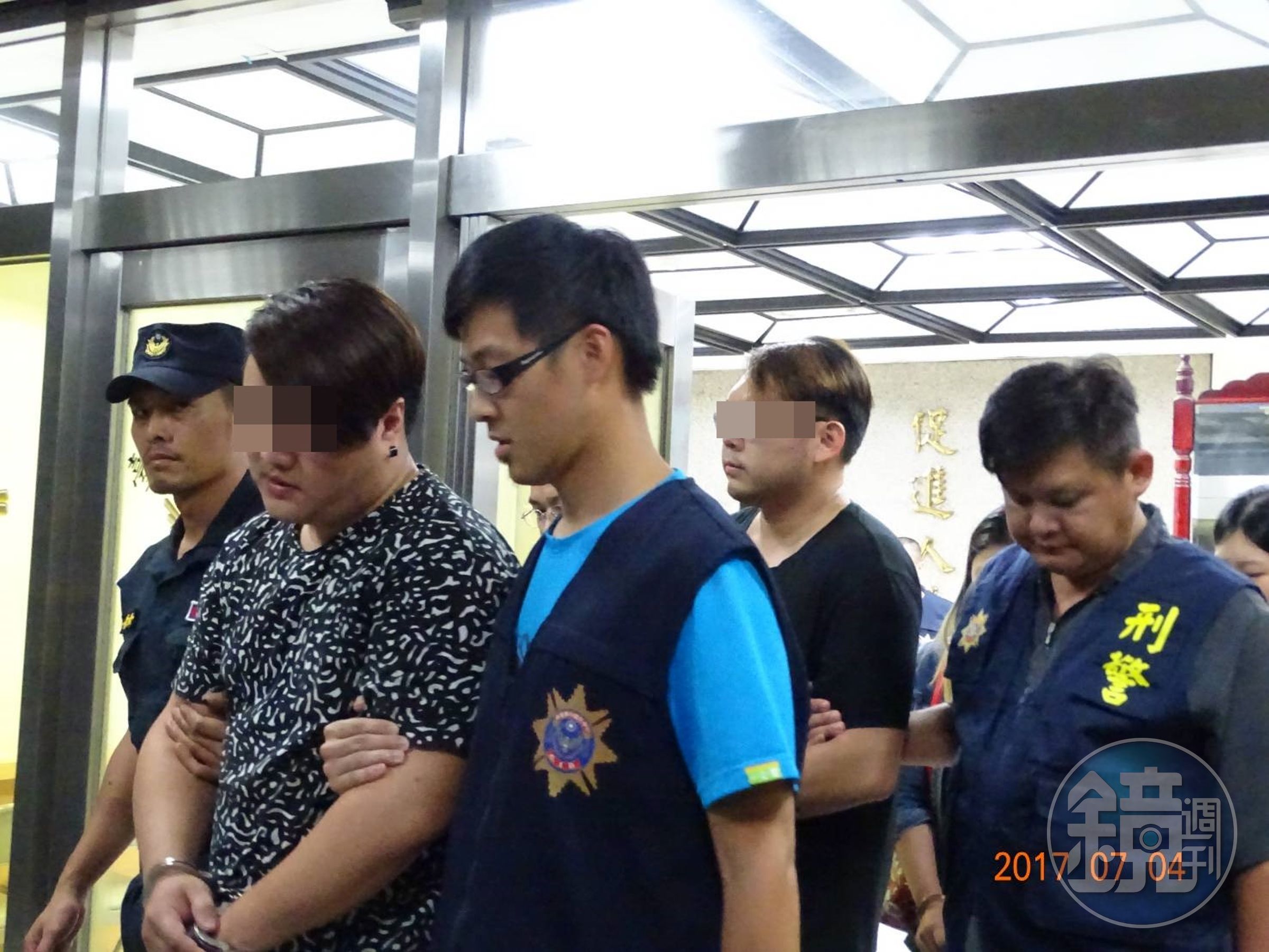白姓嫌犯等人組成詐騙集團，涉嫌用合法科技公司掩護網拍詐騙。