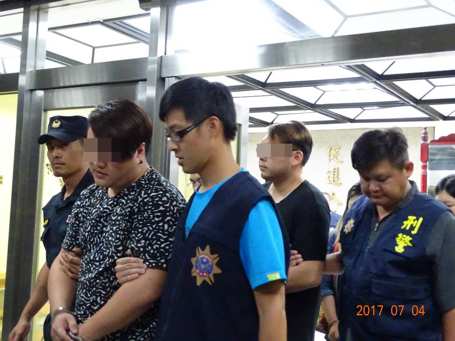 白姓嫌犯等人組成詐騙集團，涉嫌用合法科技公司掩護網拍詐騙。