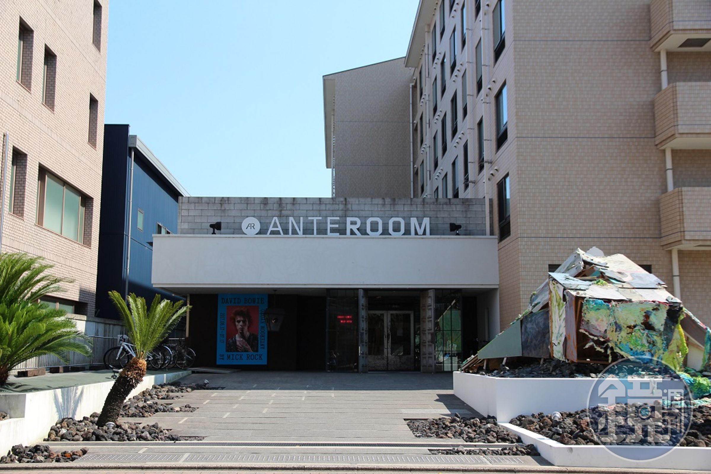 京都的藝術旅店「Hotel Anteroom Kyoto」，在一個安靜的住宅區裡。