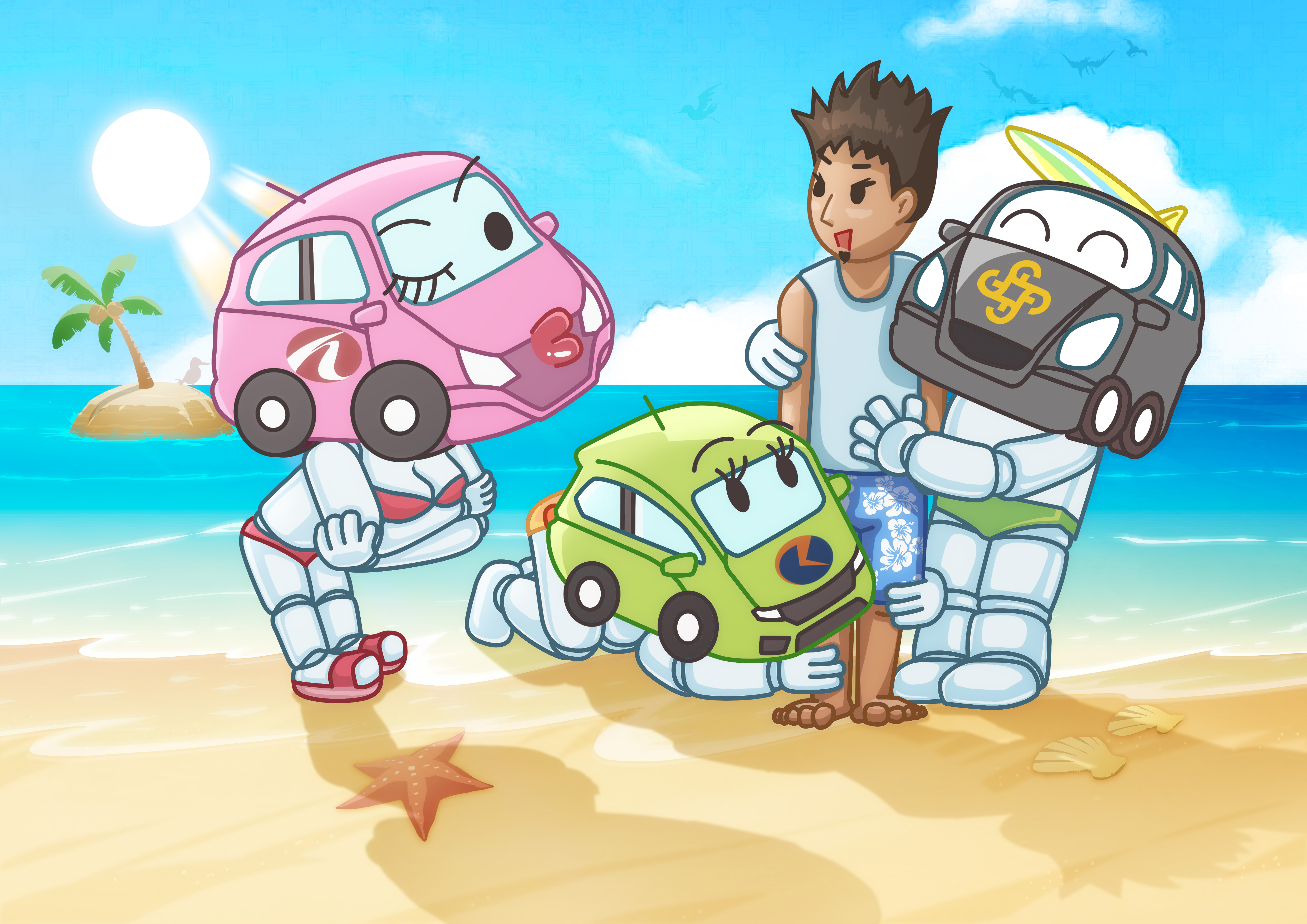 國內大型財團租車業者，紛紛祭出夏日優惠搶市。