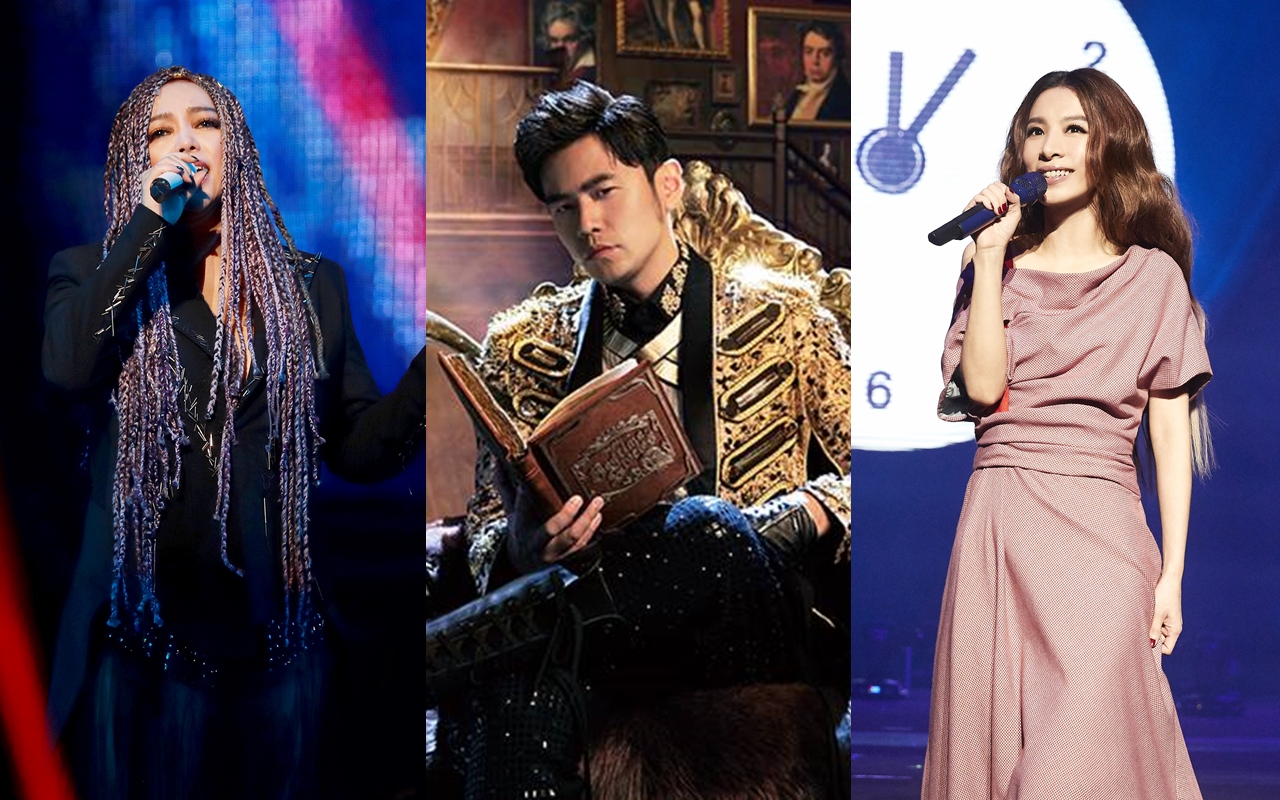 2017年下半年的演唱會精采可期，張惠妹、周杰倫、田馥甄輪番開唱。