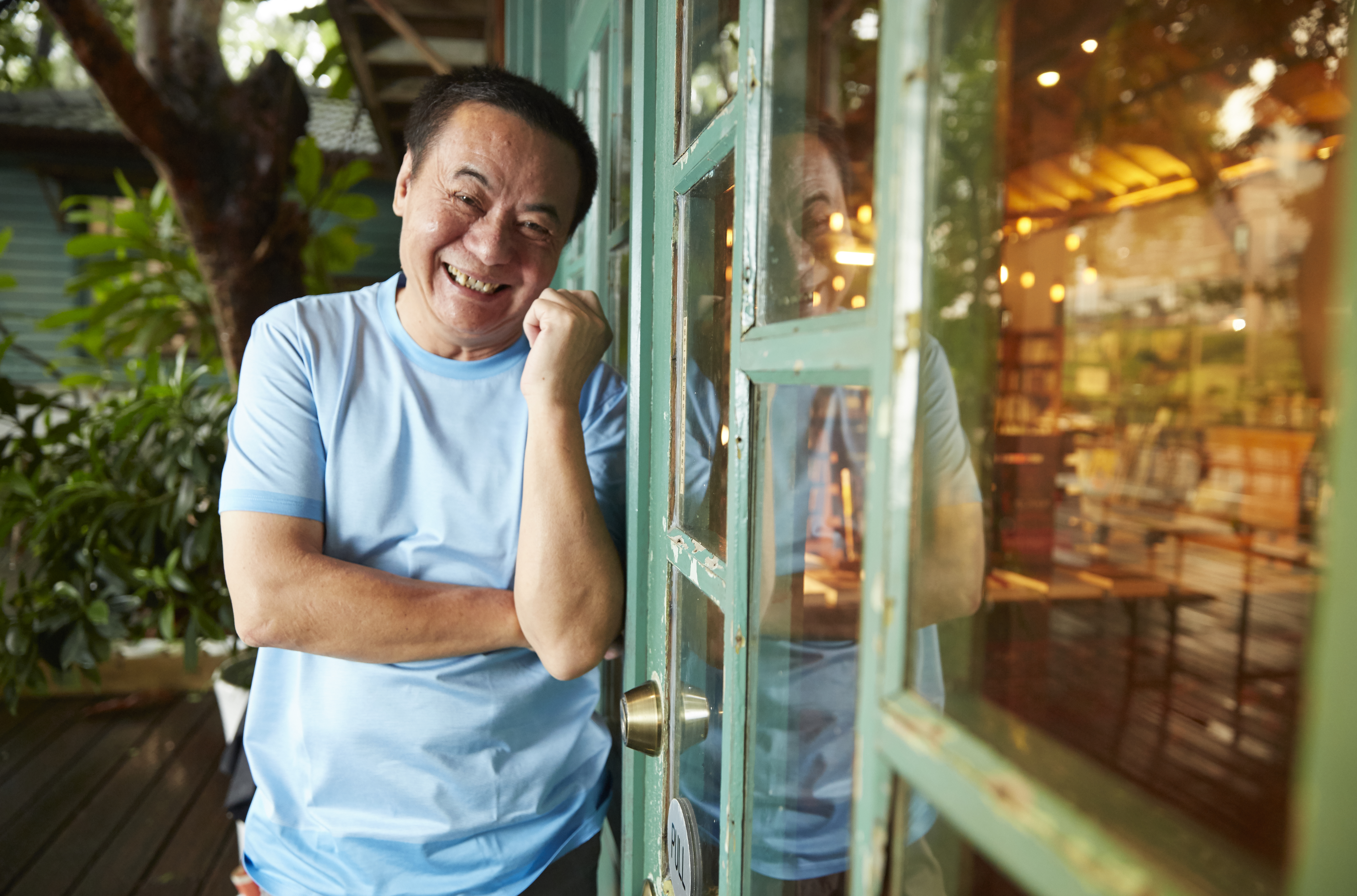 蔡振南自曝私下很可愛，還跟老婆示愛。