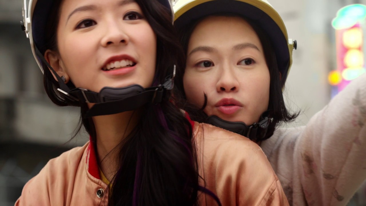 廖子妤（右）和余香凝在《骨妹》閨密情深，戲外她們也成為真正的姐妹淘。