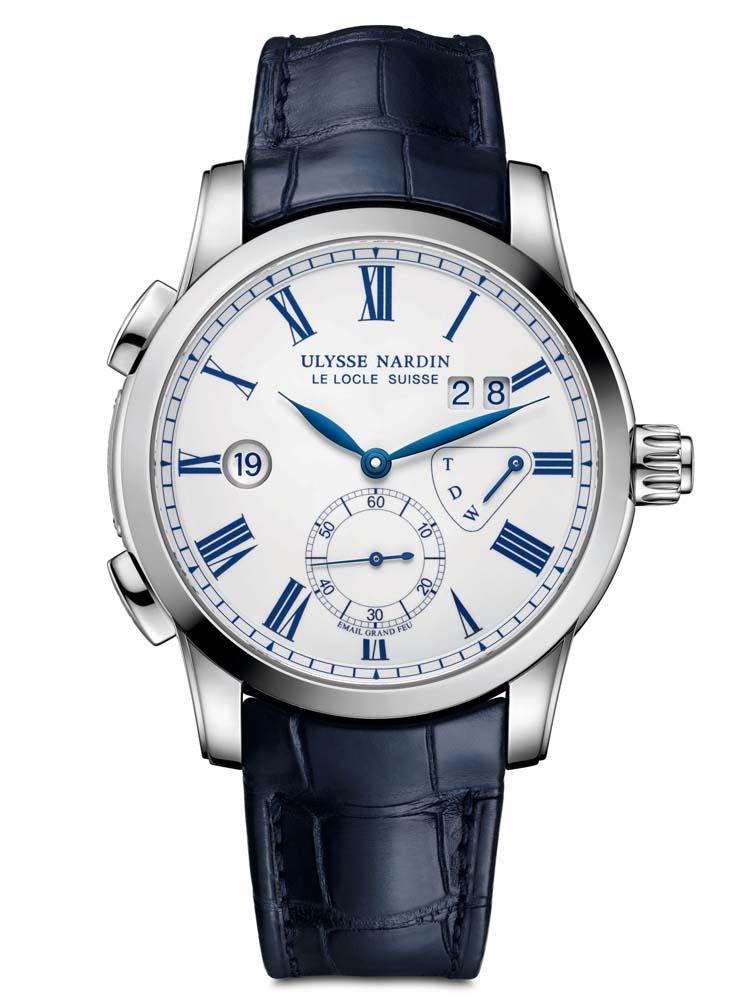 ULYSSE NARDIN Classic Dual Time Enamel