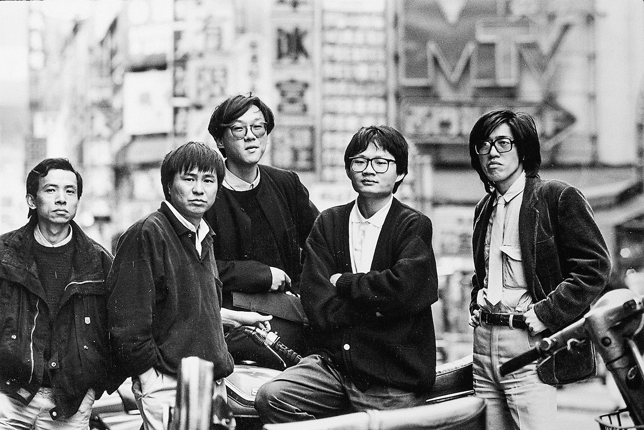 30年前的詹宏志（右），曾和（左起）吳念真、侯孝賢、楊德昌、陳國富等優秀創作者，一同推動了台灣新浪潮電影的美好年代。