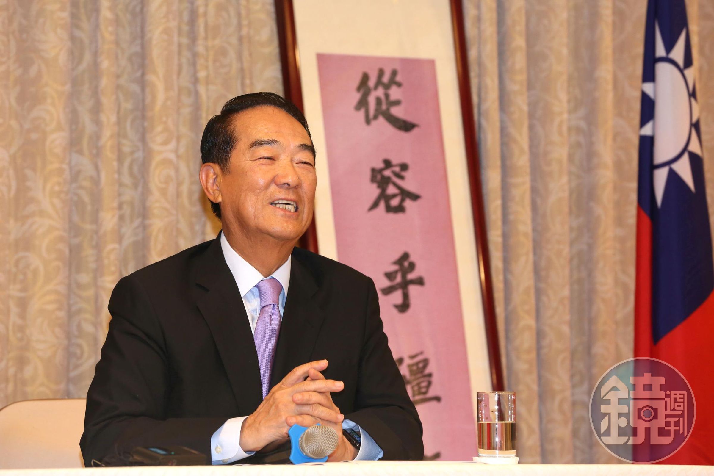 周錫瑋表示，目前國親最重要的是建立誠信，他不認為宋楚瑜會輕易地說回到國民黨。