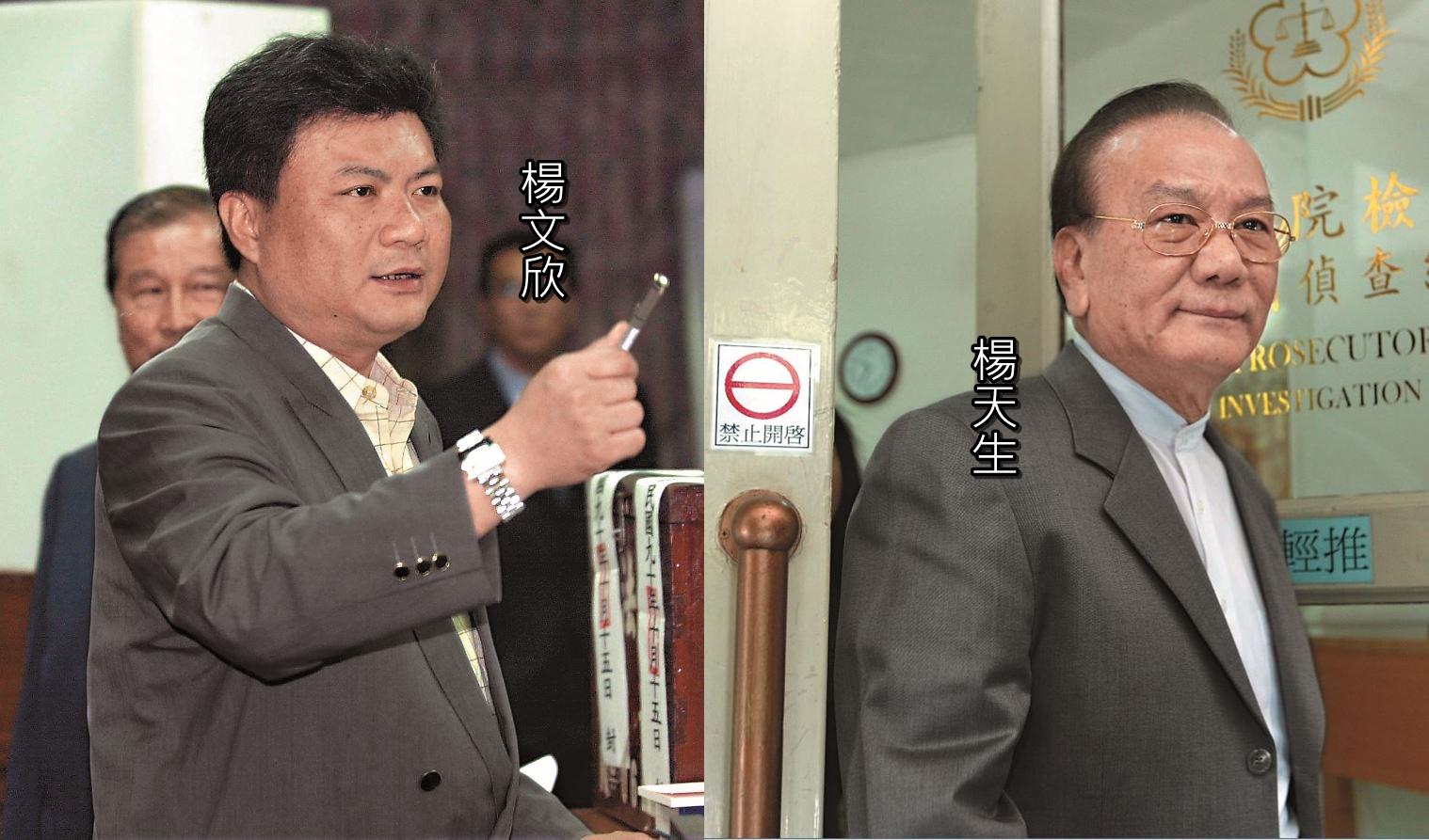 號稱中霸天的長億集團創辦人楊天生及其子楊文欣，一度因金融風暴重創，銷聲匿跡多年，檢調懷疑他們涉及台中黎明重劃區弊案。