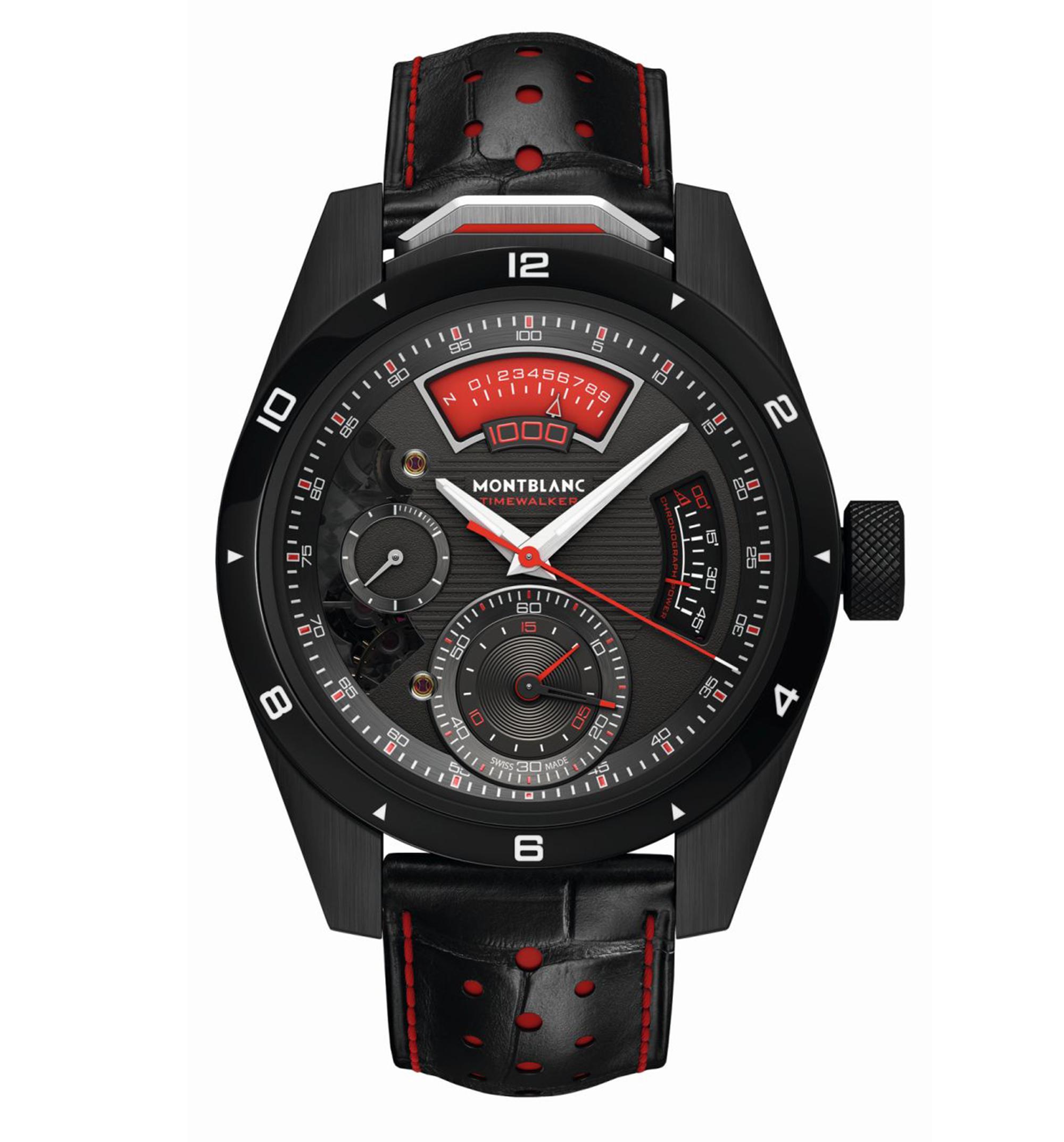 萬寶龍 Timewalker Chronograph 1000腕錶,定價NT$5,404,000,限量18只。
