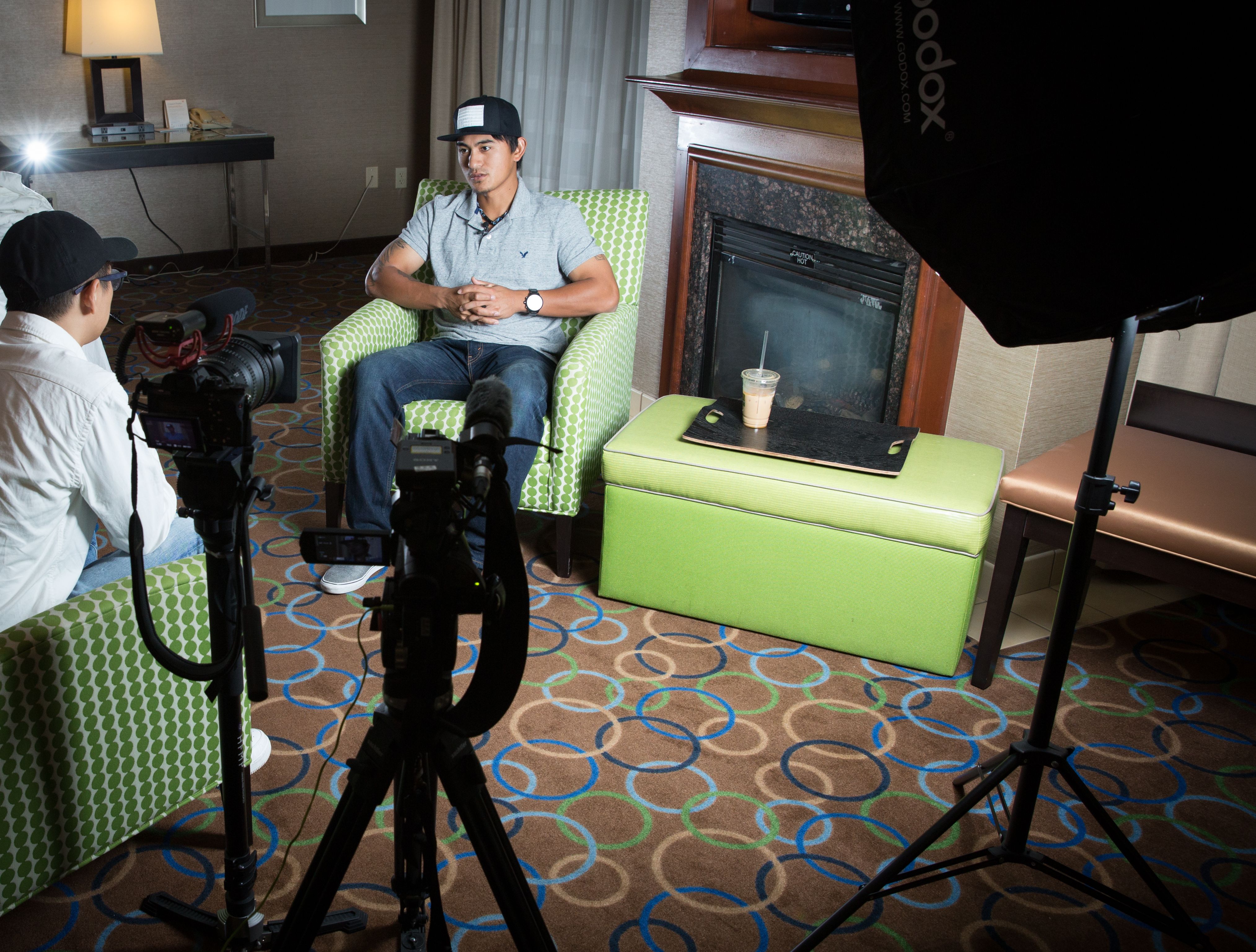 利用大聯盟明星賽開打的空檔，林子偉在波士頓接受本刊獨家專訪，暢談心路歷程。