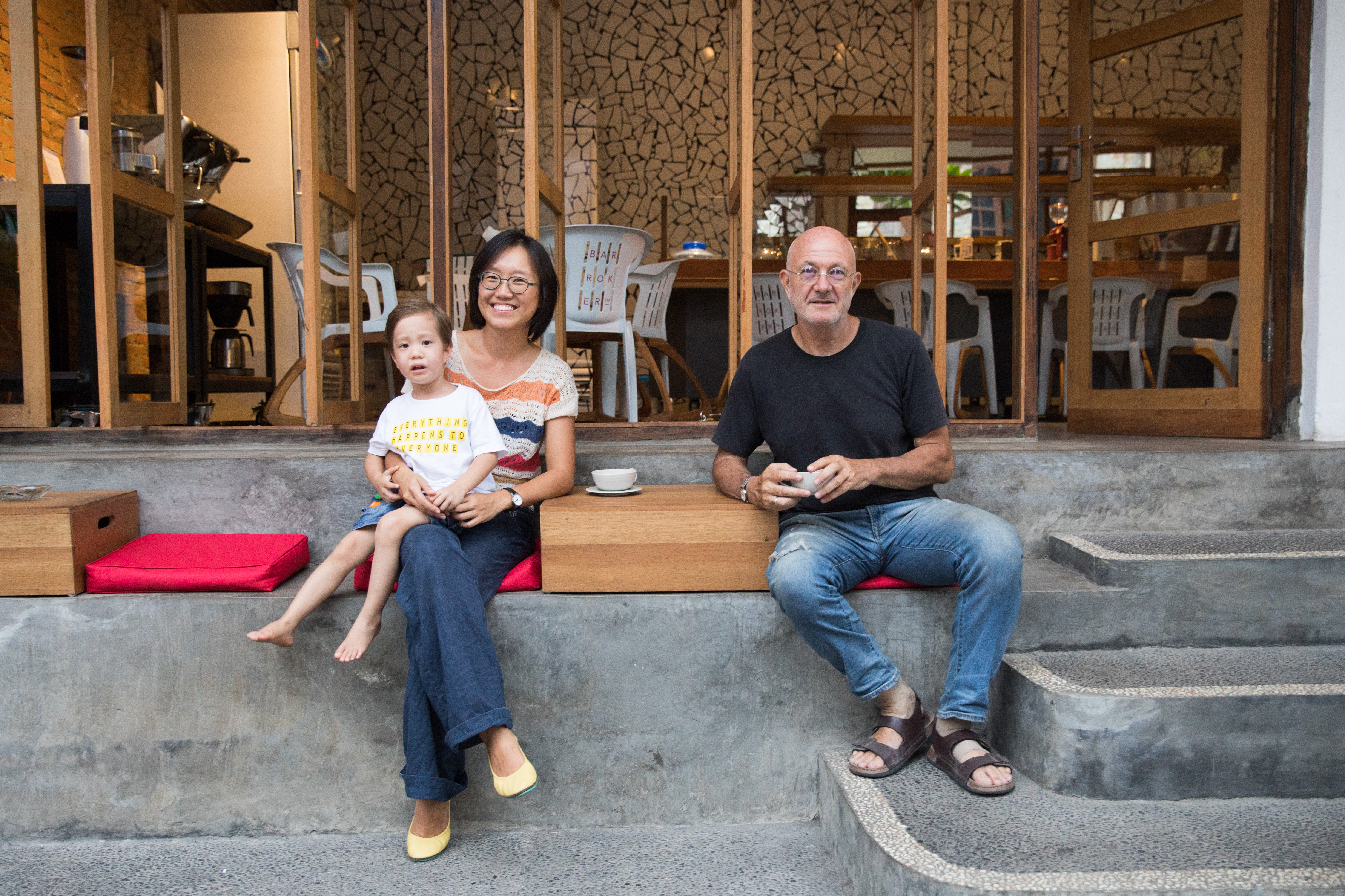 Jill跟先生Rodney移居到峇里島，打造屬於自己的咖啡王國。