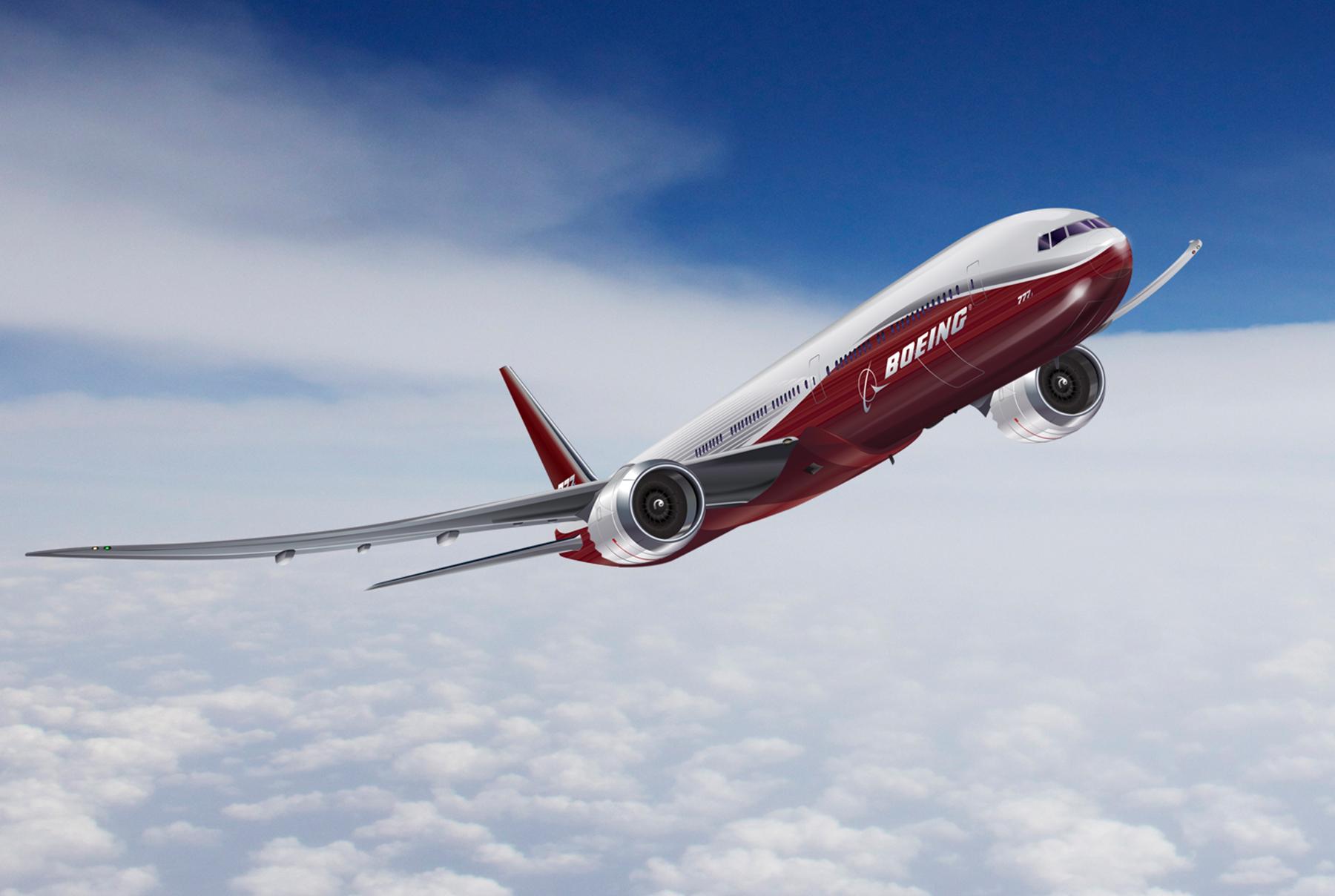 張國煒若決定採購波音777X客機,將會直接執飛此機型,再圓暫時中斷的飛行職志。(翻攝波音官網)