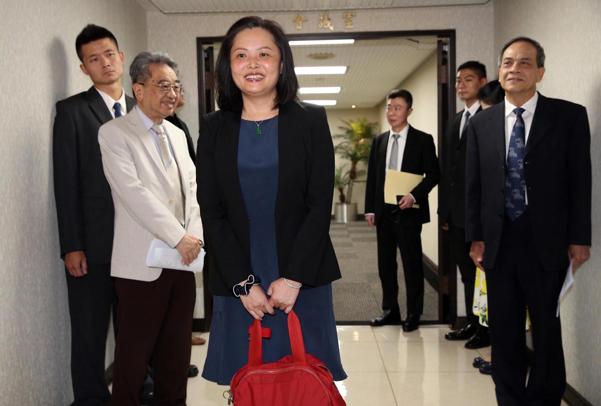 王瑞慧去年才從母親李寶珠手中接過長庚董事長。(聯合知識庫)