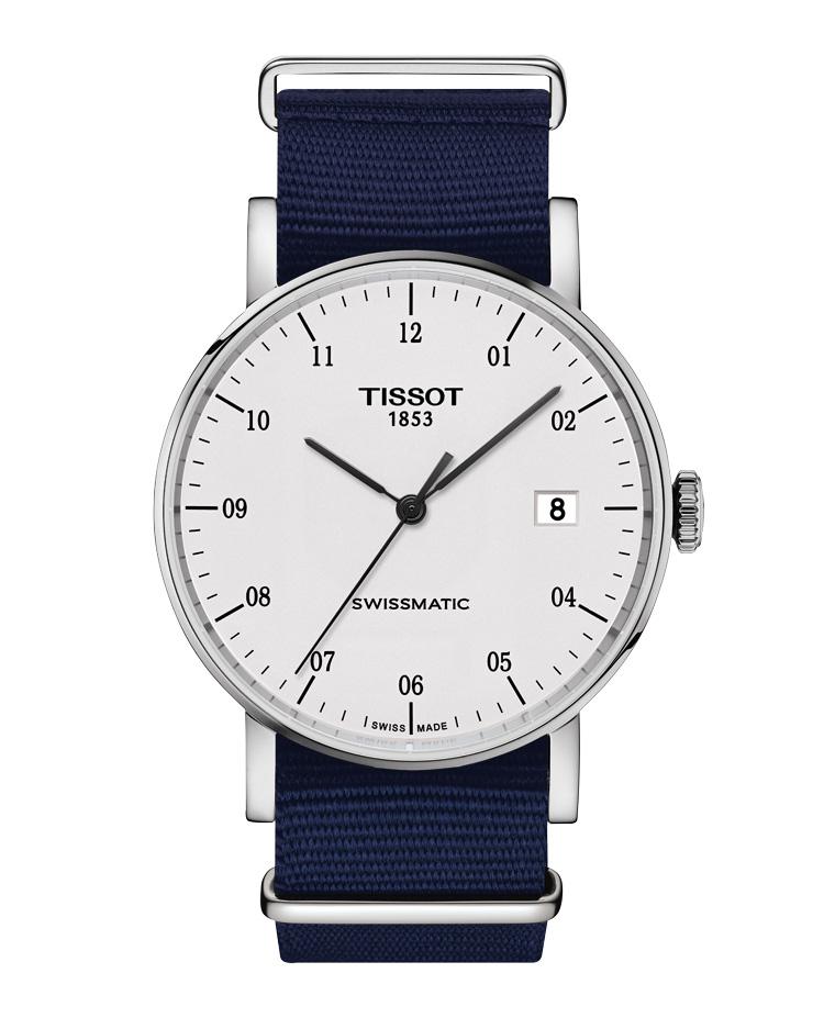 天梭全新Everytime Swissmatic腕錶,定位上是品牌最入門的機械錶款,定價NT$13,400。