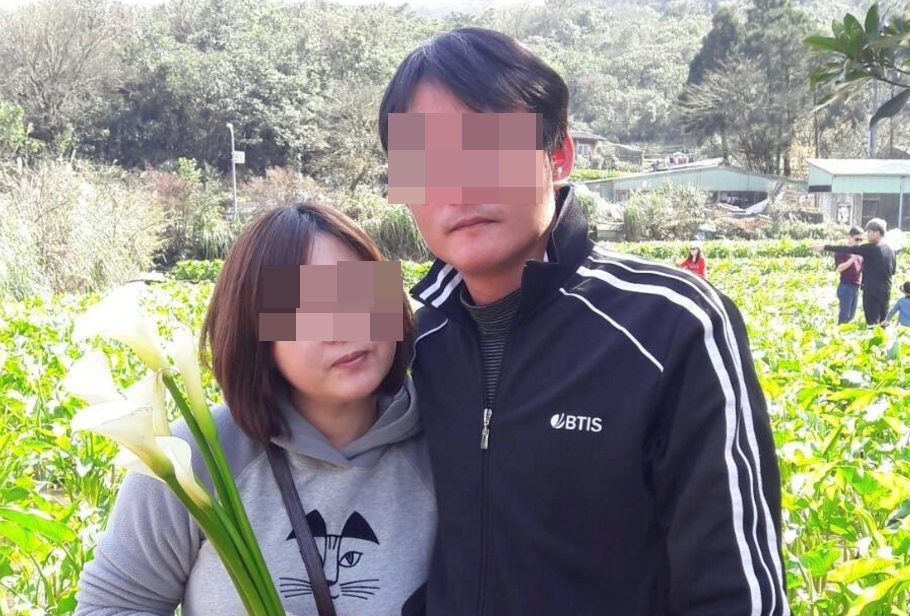 水泥壓送車駕駛阮男（右）在車禍中不幸喪生。