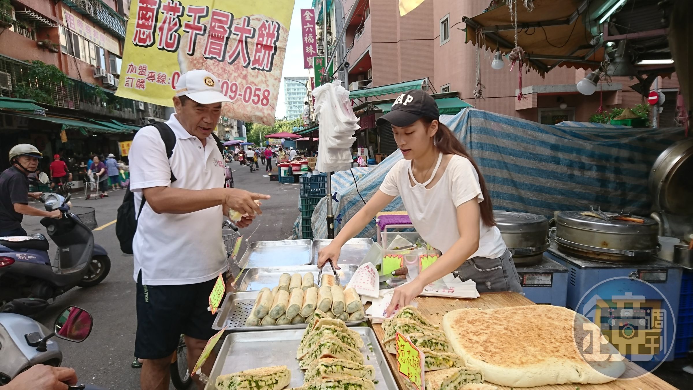 注重養身的洪團樟，奉行早餐吃7分飽、午餐5分飽、晚餐6分飽、超過晚上8點不再進食養生作息。