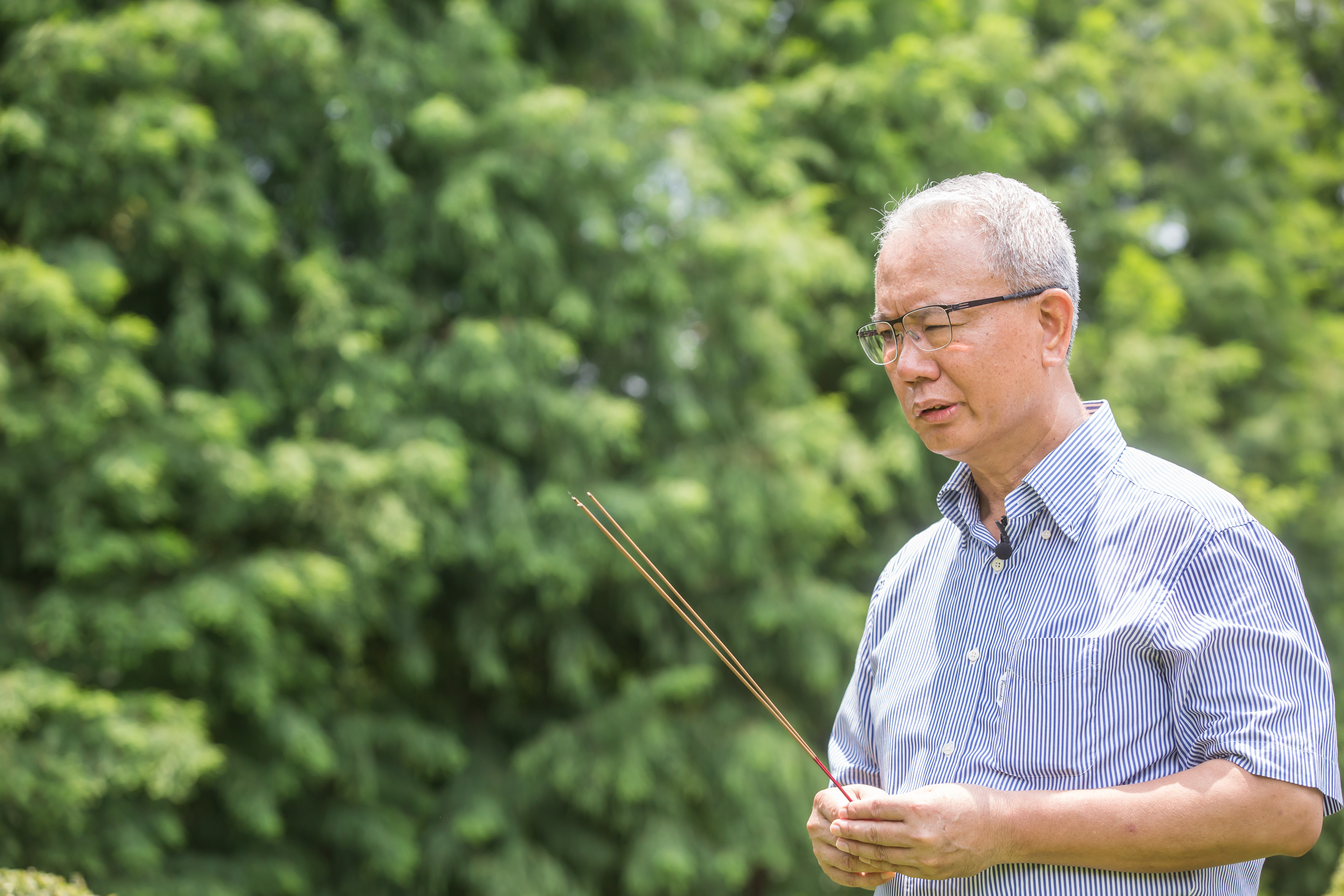 魏應充自認沒做錯事，認為入監服刑是一場修行。