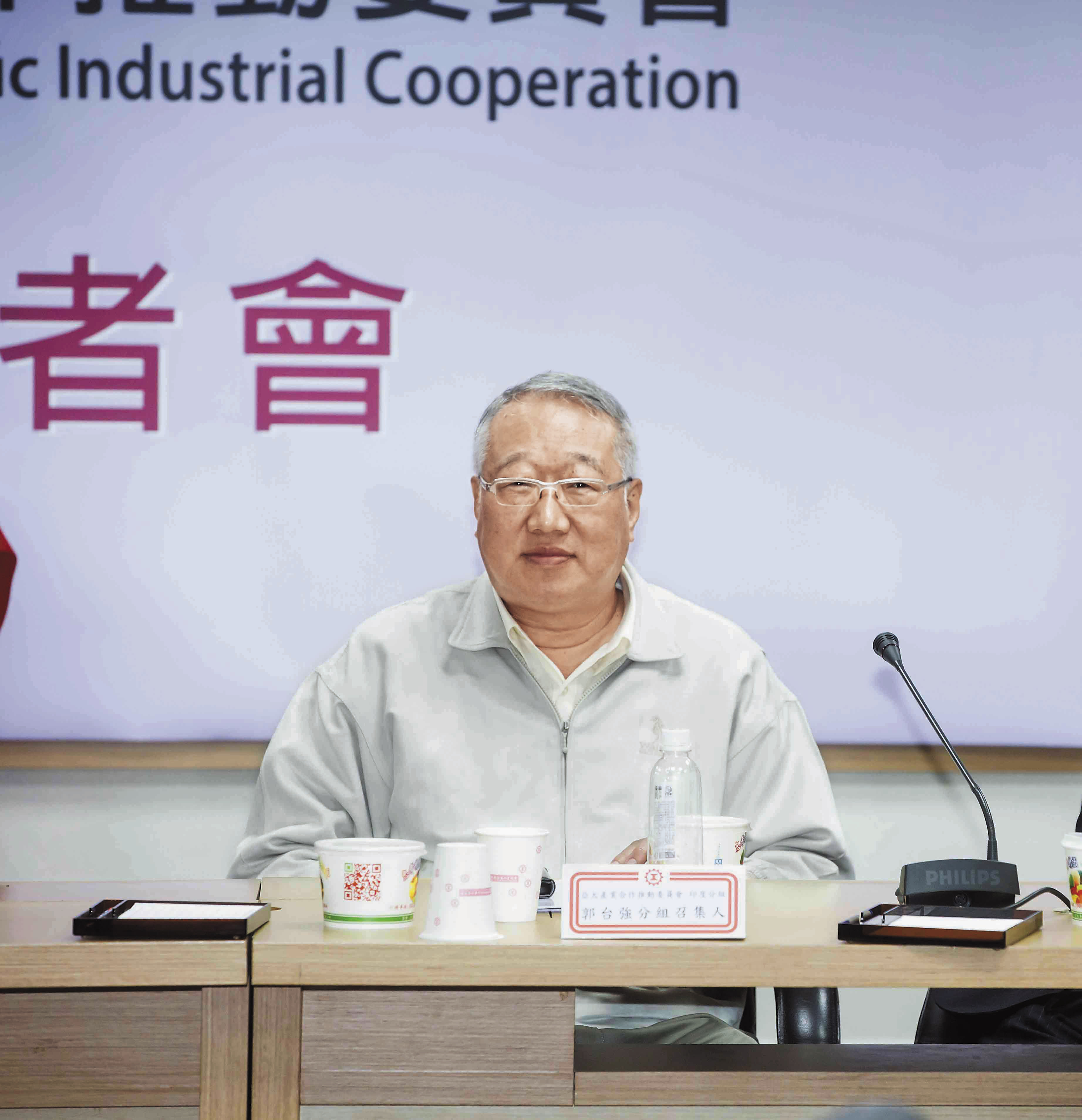 鴻海董座郭台銘胞弟郭台強（圖）入主中影，擔任董事長，為了中影5.8億元減資款，不惜與蔡正元對簿公堂。