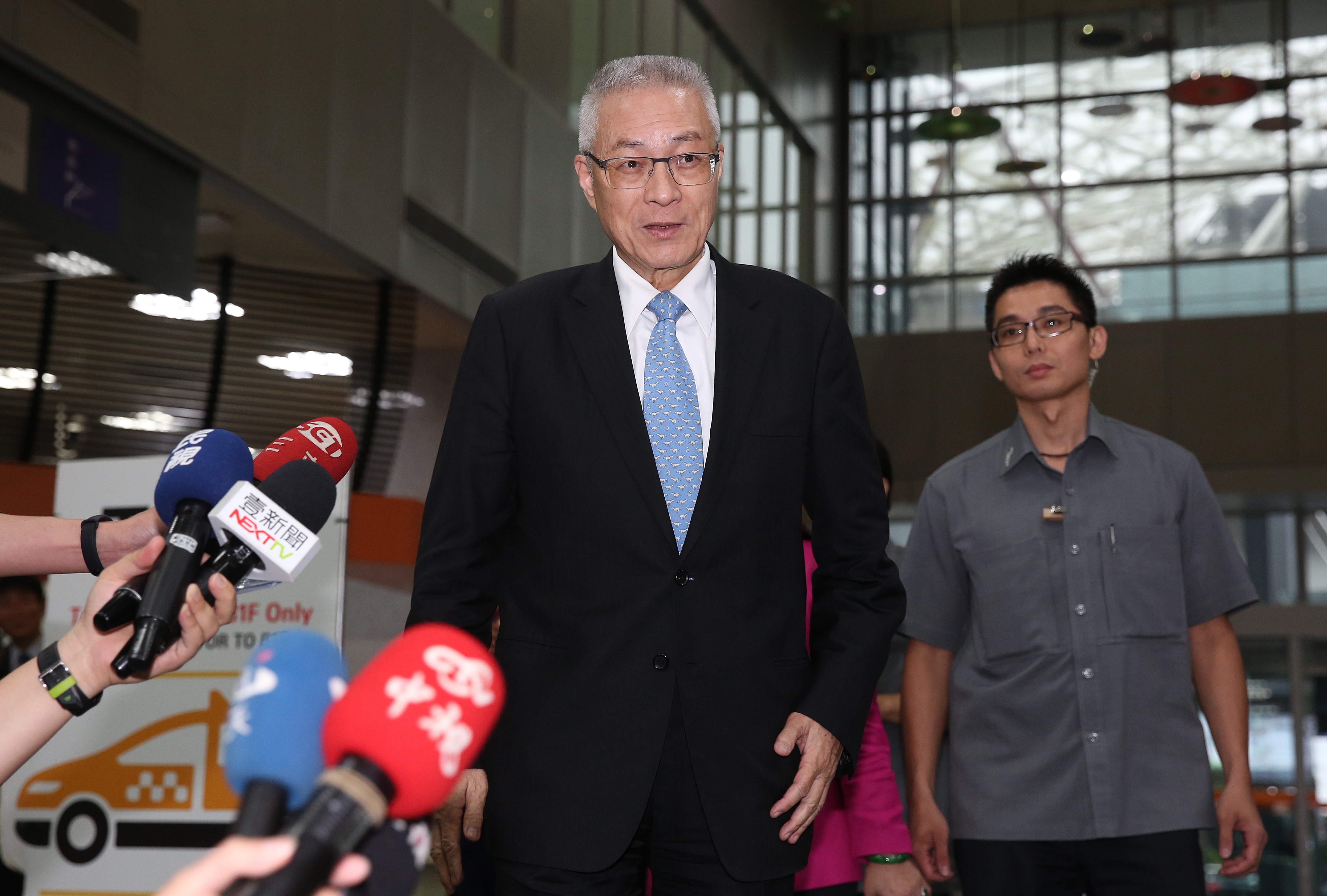 吳敦義政綱初談到，國民黨堅決反對台獨。