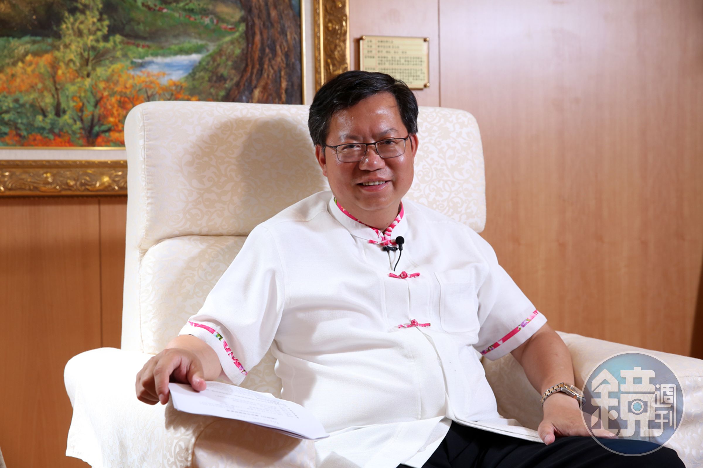 鄭文燦宴請對象都是身價上億元的企業界大老闆或準接班人。