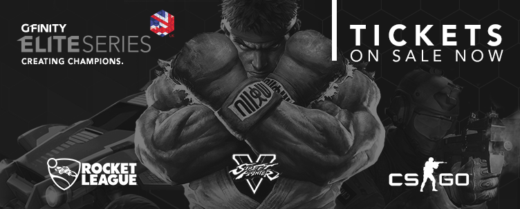 Gfinity電競菁英系列賽，賽事包括《快打旋風5》、《CS:GO》和《火箭聯盟》。（圖／Gfinity官網）
