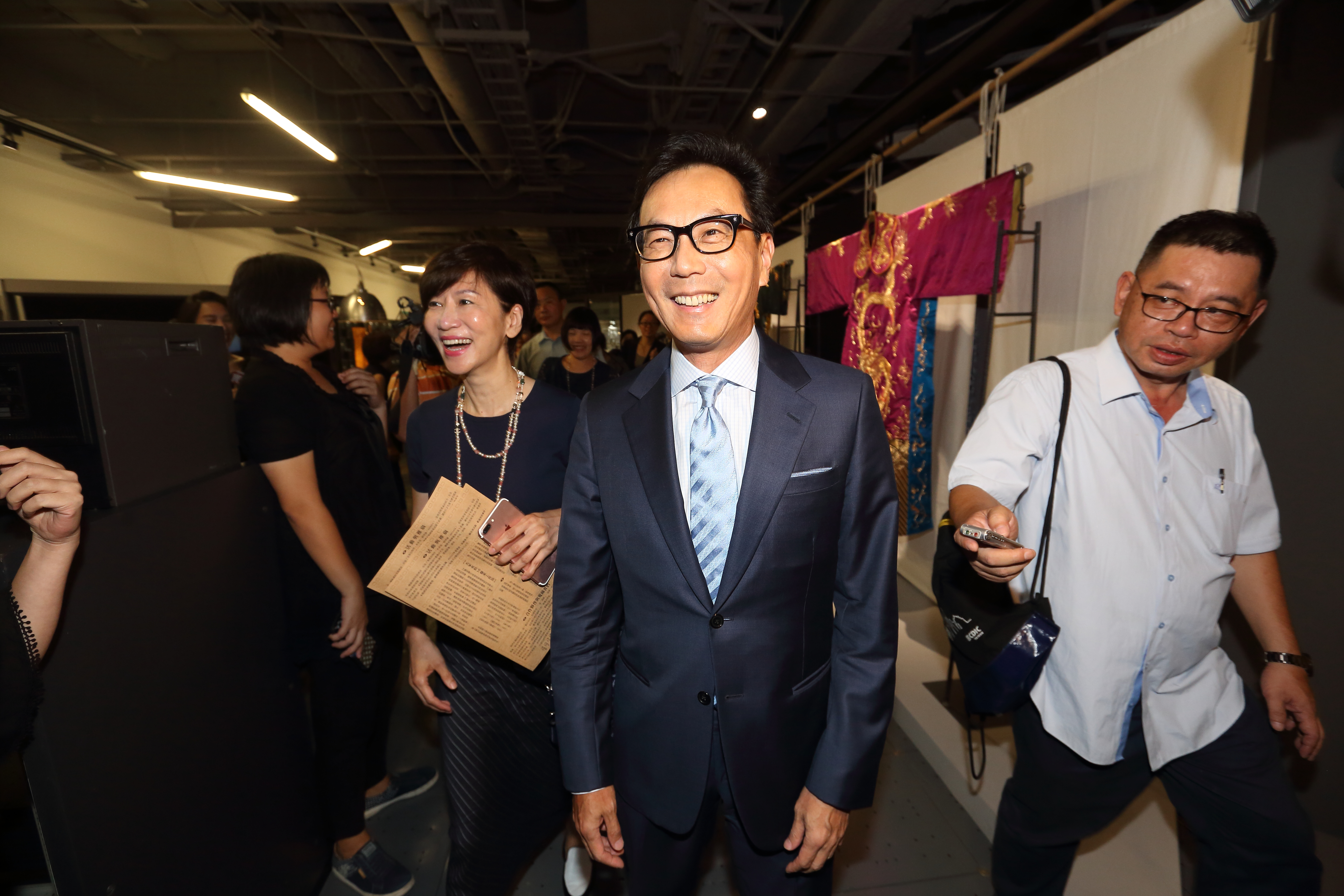 鴻海到美國投資，蔡明忠要大家別太悲觀。