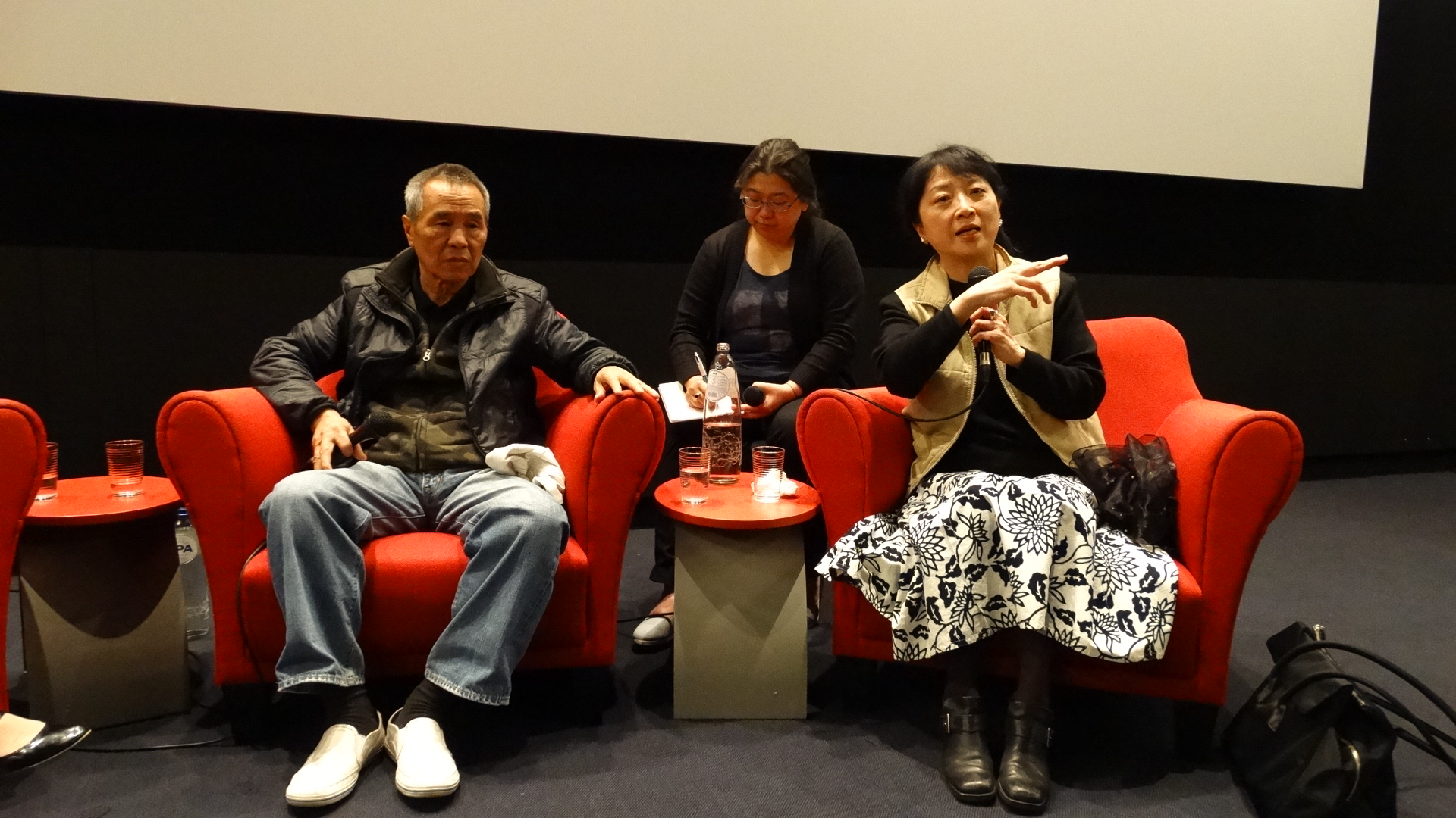 導演侯孝賢（左）與編劇朱天文（右）是合作超過30年的工作夥伴。（聯合知識庫）