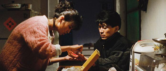 《尼羅河女兒》以台北為背景，楊林（左）與高捷飾演兄妹。（牽猴子提供）