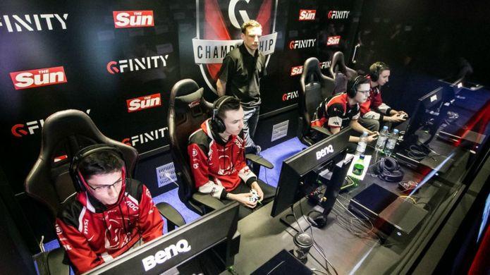 Gfinity 在倫敦西部有自己的電競「競技場」。(圖/Gfinity)