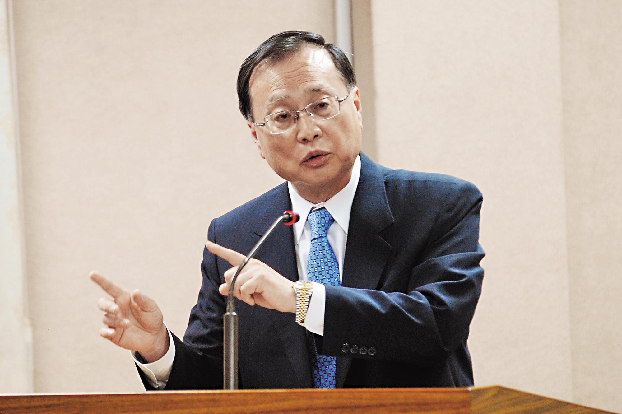 國民黨行管會主委張哲琛負責出售黨產,多次遭特偵組約談都全身而退。(中央社)