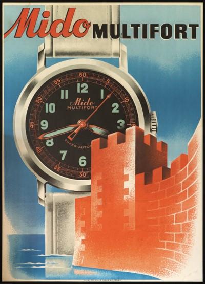 1940年代的Multifort系列歷史廣告。