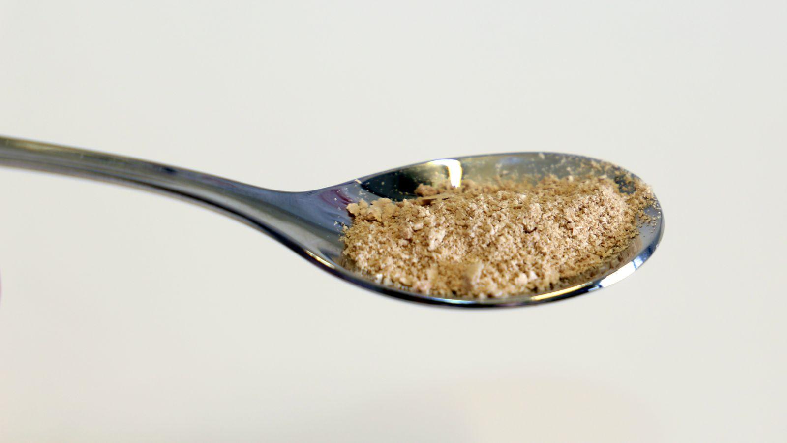 透過電力製造出的高科技蛋白質,看來美味嗎?(翻攝芬蘭拉彭蘭塔理工大學)